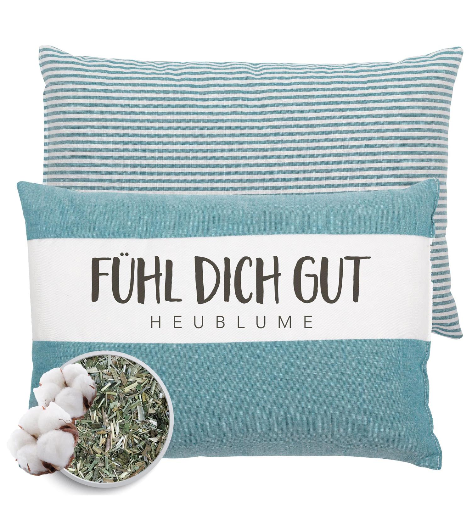 Herbalind Feel Good Herbal Pillows - Hay Flower Aromatherapy Cushions | 100% Cotton Warming Decorative Pillows | Perfect Gift 20x30 cm - Buy Online on GoSupps.com