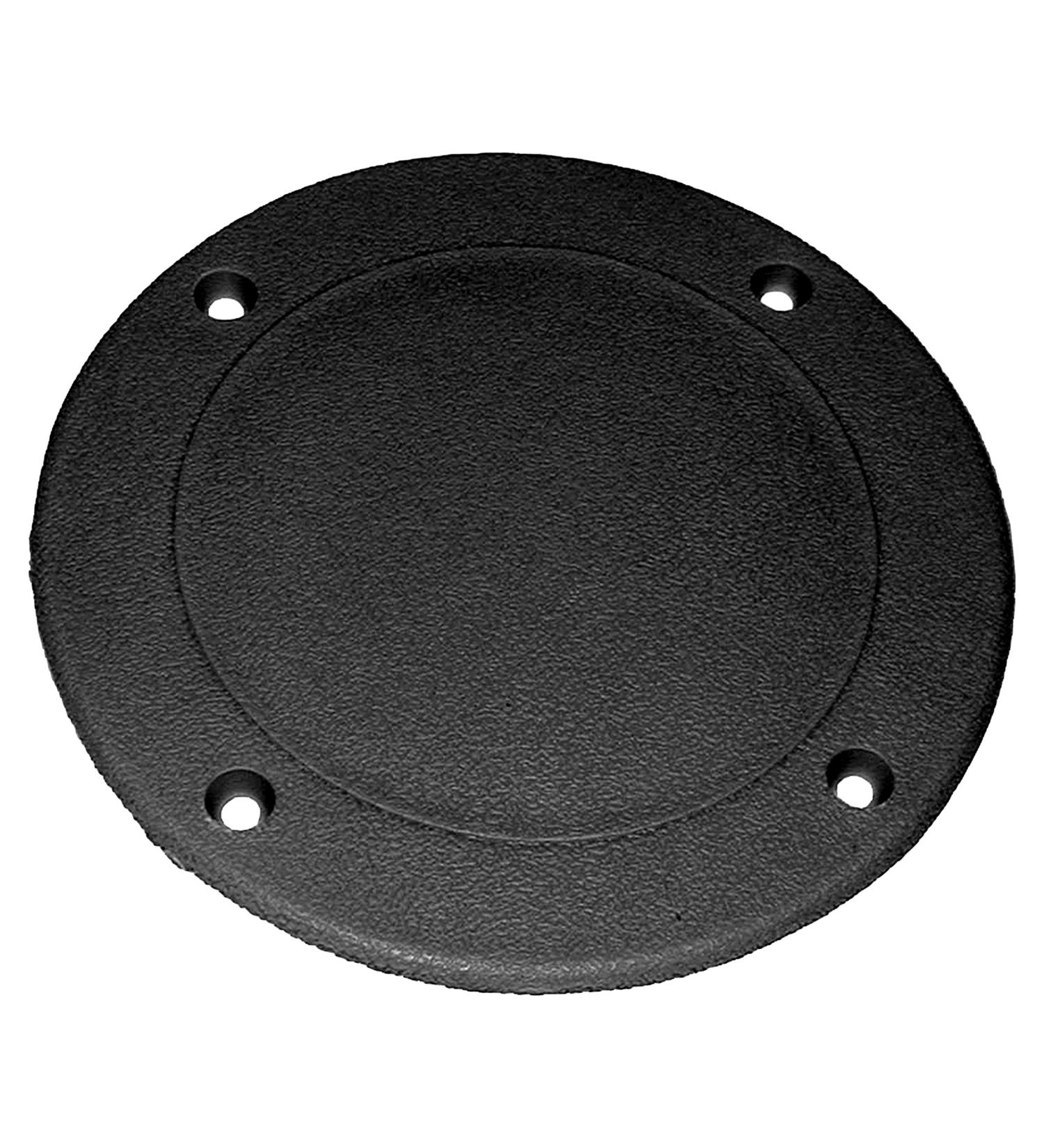 T-H Marine SDP-1-DP Screw Down Deck Plates, 5-5/8" - Black