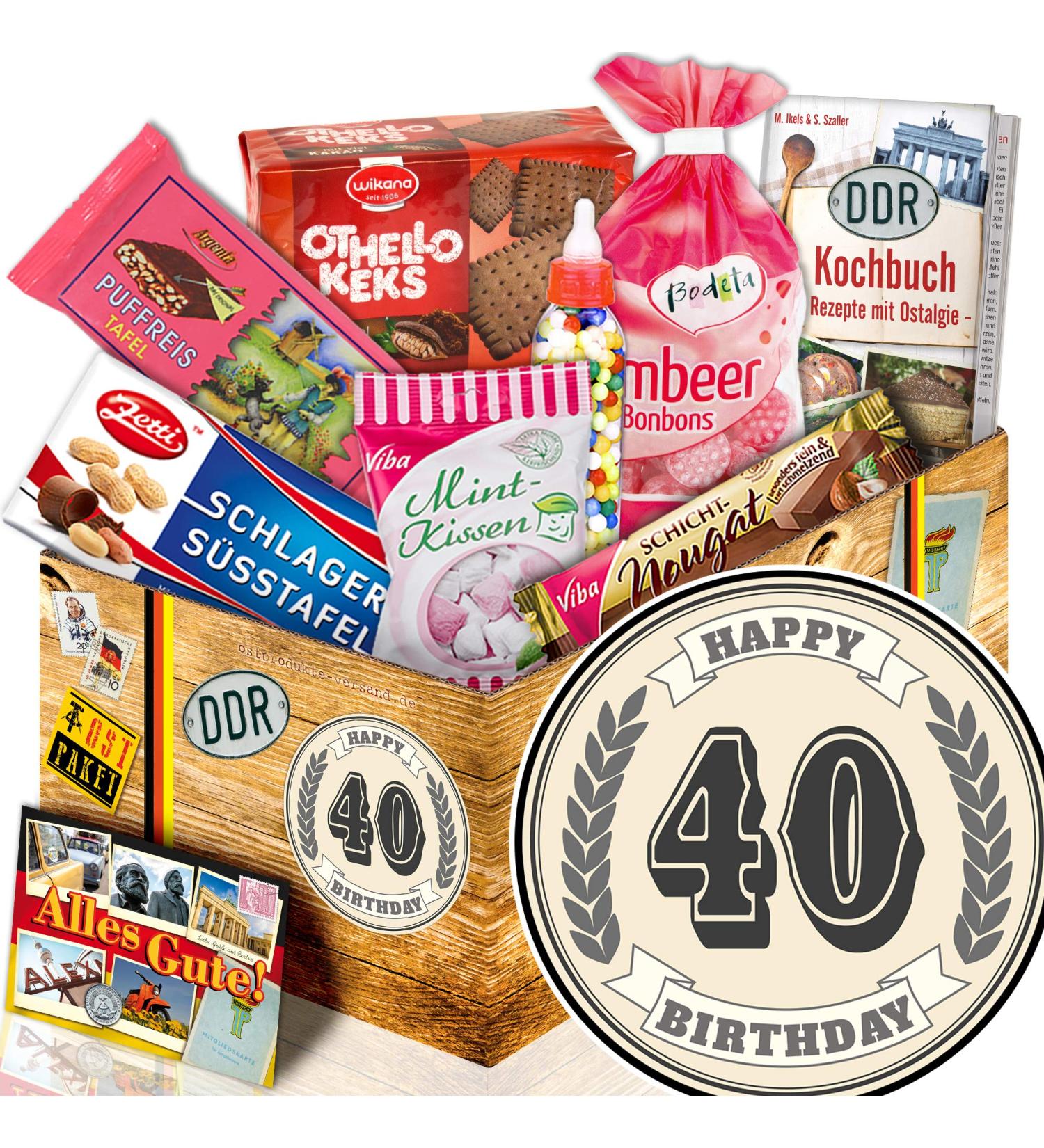 40th Birthday Gift Set - Eastern Products Supply | Premium Gift Packaging Included | Perfect for Celebrating Milestones - Buy Online on GoSupps.com