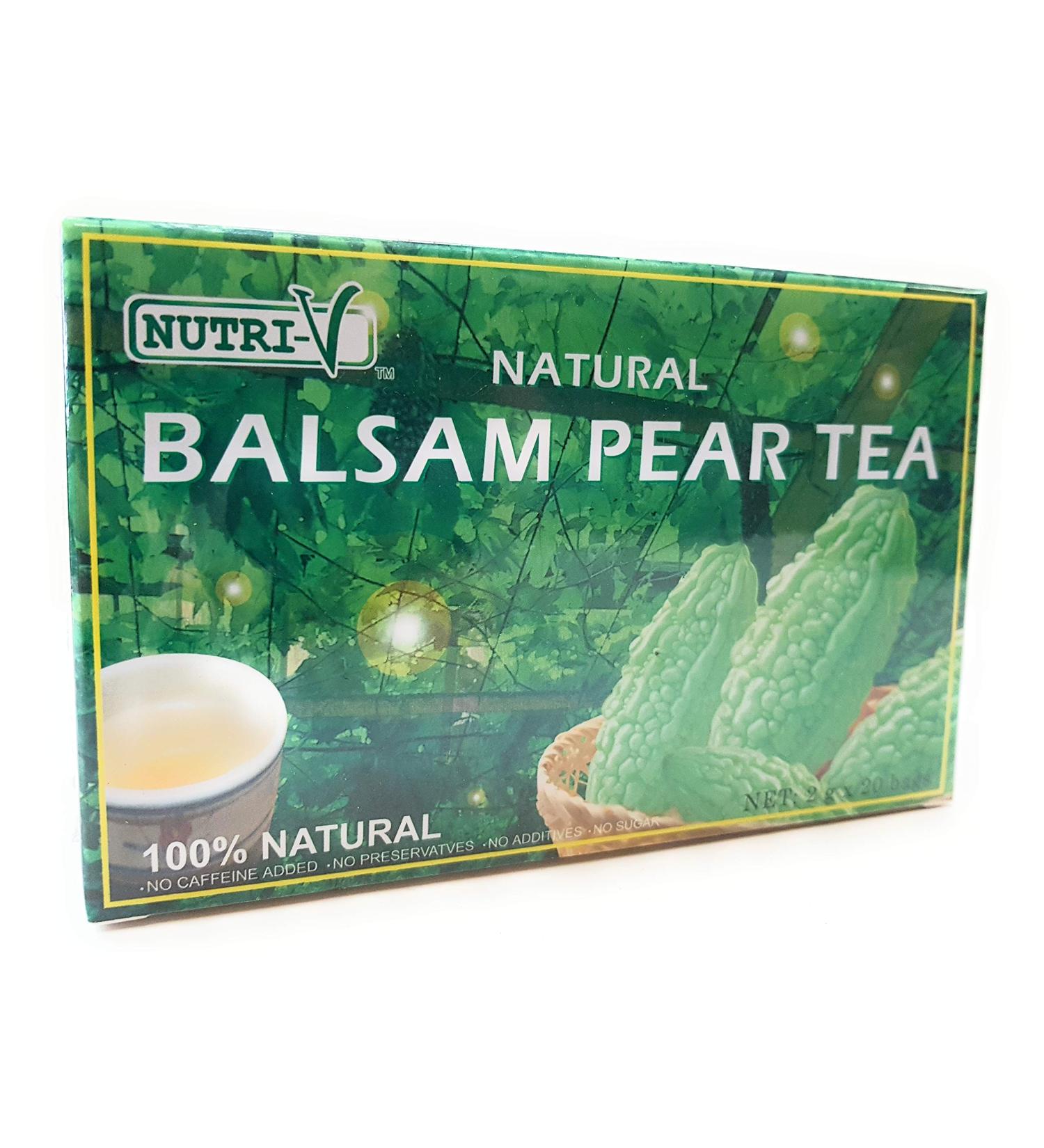 Natural Balsam_Pear Tea - Bitter_Melon Tea - 2g x 20bags - A Natural Health Drink - Buy Online on GoSupps.com