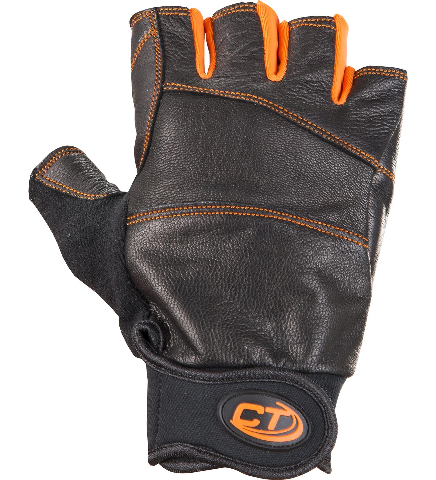 Climbing Technology Progrip Ferrata Gloves S black - black