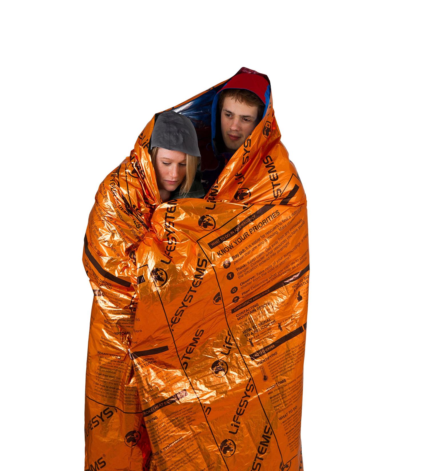 Lifesystems Heat Shield Emergency Thermal Blanket - Essential for Hiking Mountaineering & Outdoor Survival - Buy Online on GoSupps.com