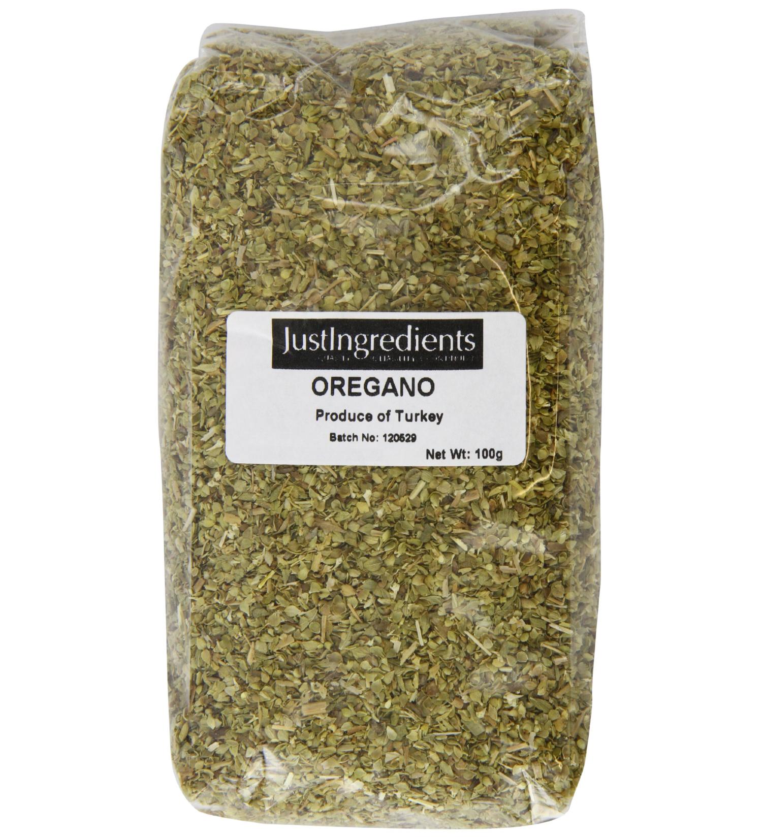 JustIngredients Essential Oregano 100g - Pack of 5 - Buy Online on GoSupps.com