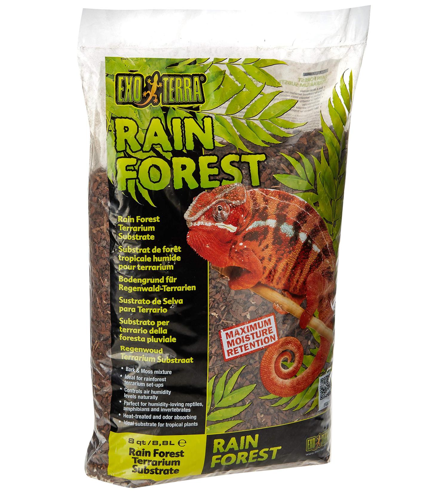 Exo Terra Rain Forest Substrate 8.8 Litre Other 8.8 l (Pack of 1) - Buy Online on GoSupps.com