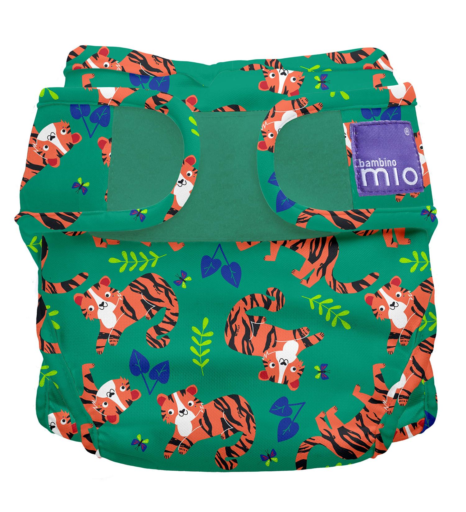 Bambino Mio Mioduo Cloth Diaper Cover - Tiger Tango Size 2 (9kg+) | Eco-Friendly & International Shipping - Buy Online on GoSupps.com