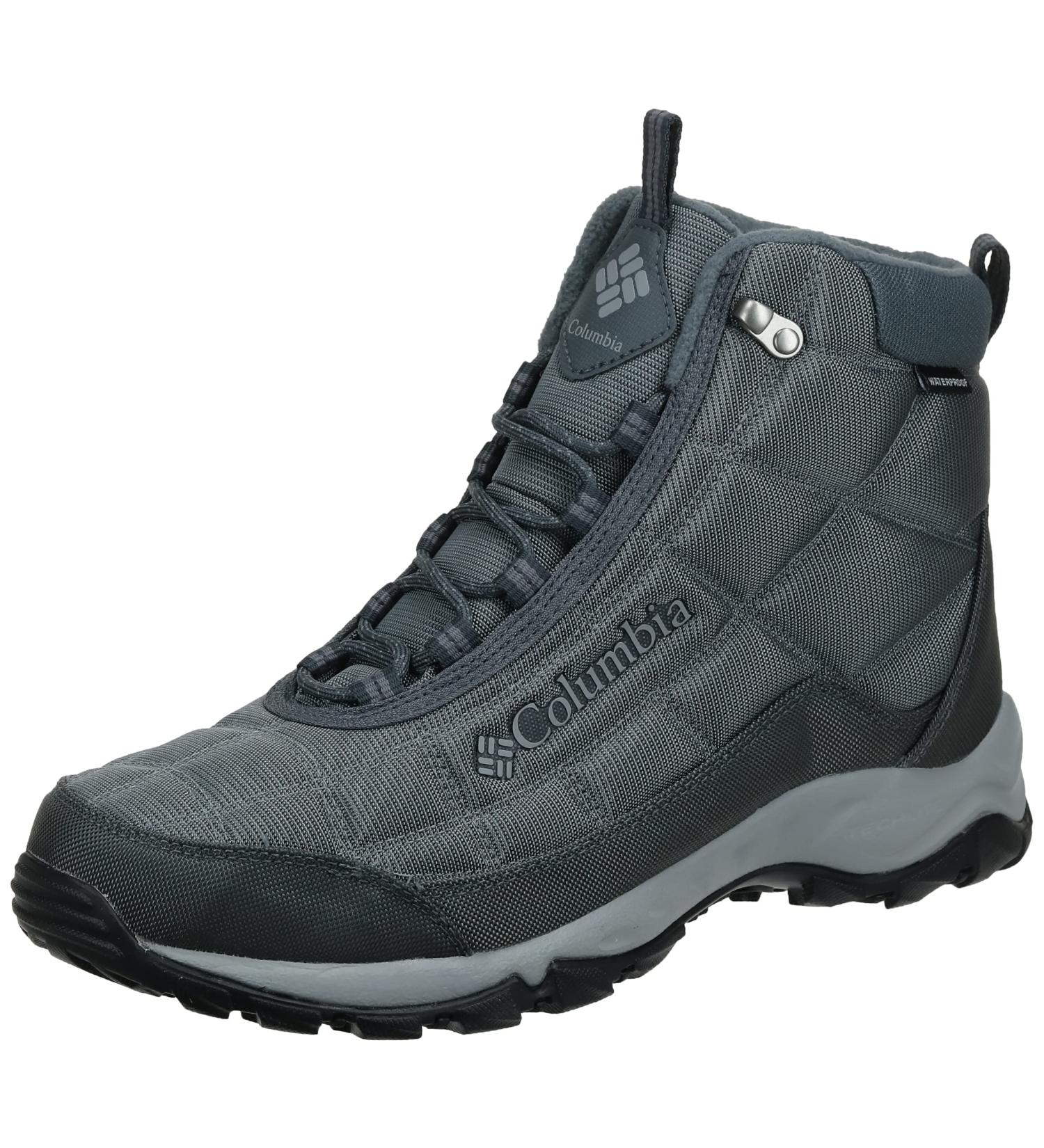 Columbia Men's Firecamp Boot Hiking Shoe 10.5 - Titanium Grey Steel/Graphite - Buy Online on GoSupps.com