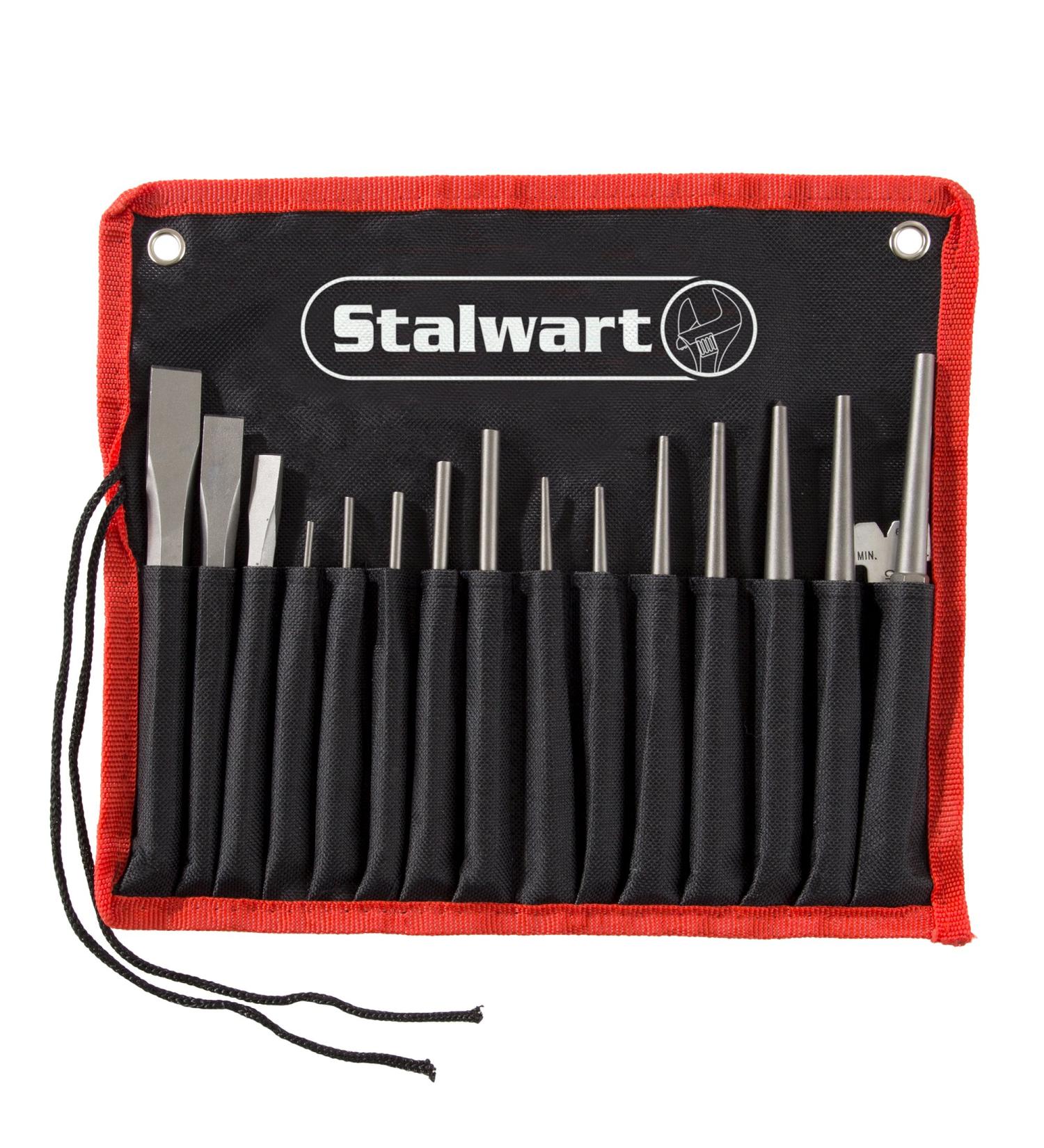 Punch and Chisel Set 16 Pieces with Storage Case by Stalwart - Buy Online on GoSupps.com
