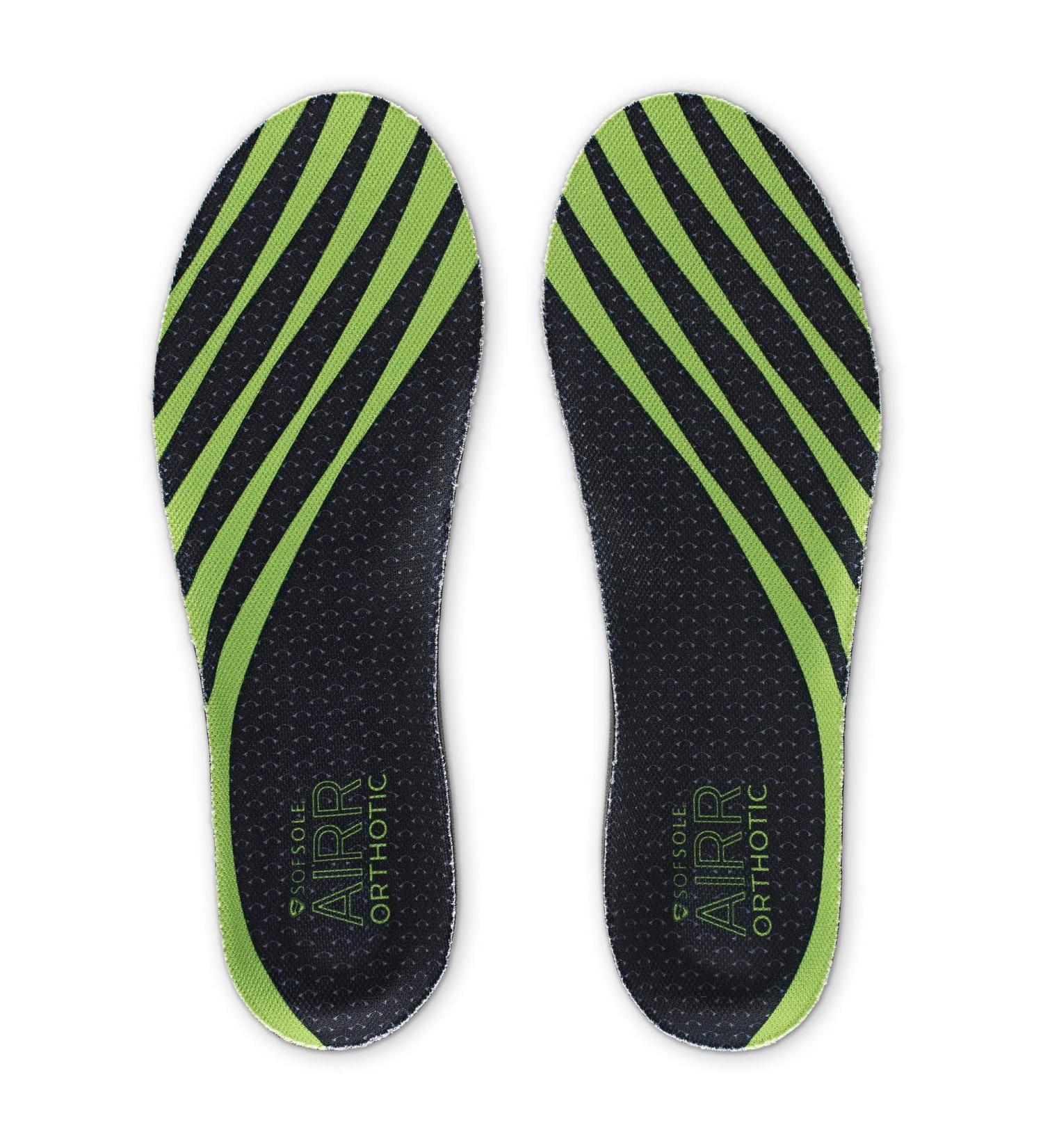 Sofsole Airr Orthotic W Insoles for Comfort & Support | EU Sizes 39-43 | Black Orthopedic Insoles - Buy Online on GoSupps.com