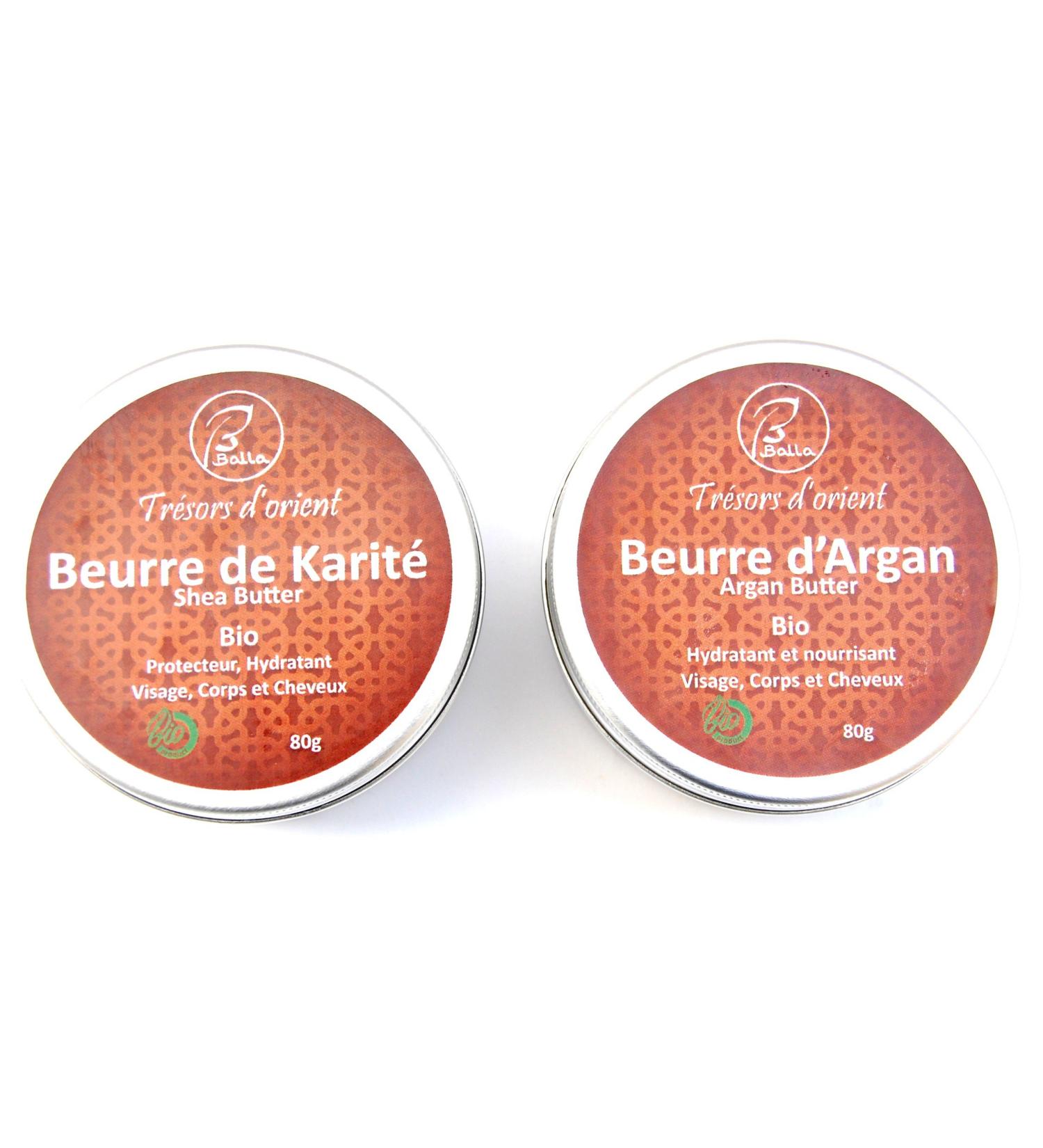 Balla - Kit beurre Argan et Karit 80 g x2