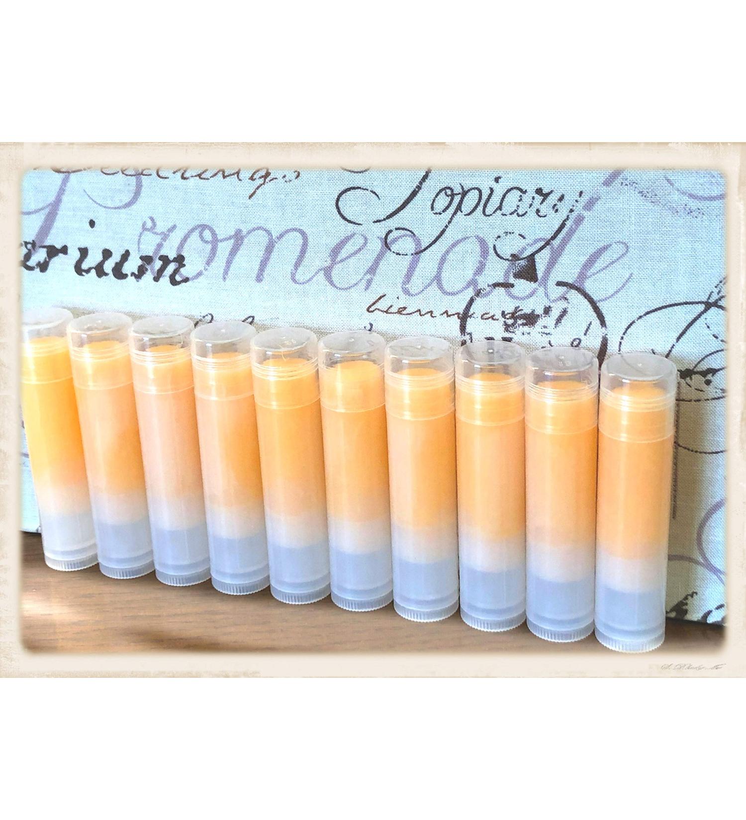 20 Unbranded Mimosa Lip Balms in Clear Tubes - Bulk Wholesale for International Shipping - Buy Online on GoSupps.com