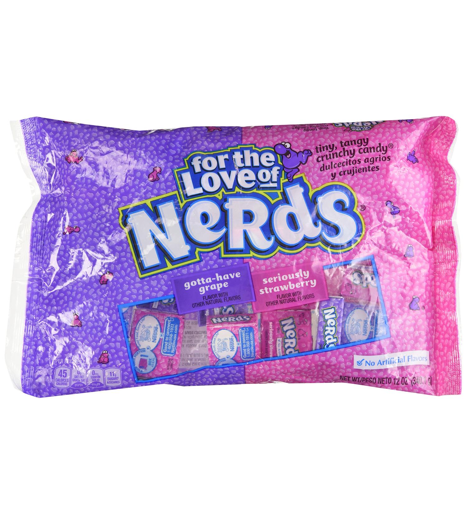 Strawberry & Grape Nerds Minis (340g) - Buy Online on GoSupps.com