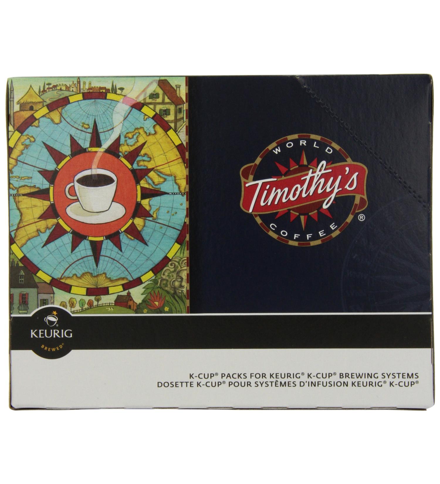 Timothy's World Coffee Colombian Excelencia K-Cup Portion Pack for Keurig Brewers 96-Count 1 count (Pack of 96) - Buy Online on GoSupps.com