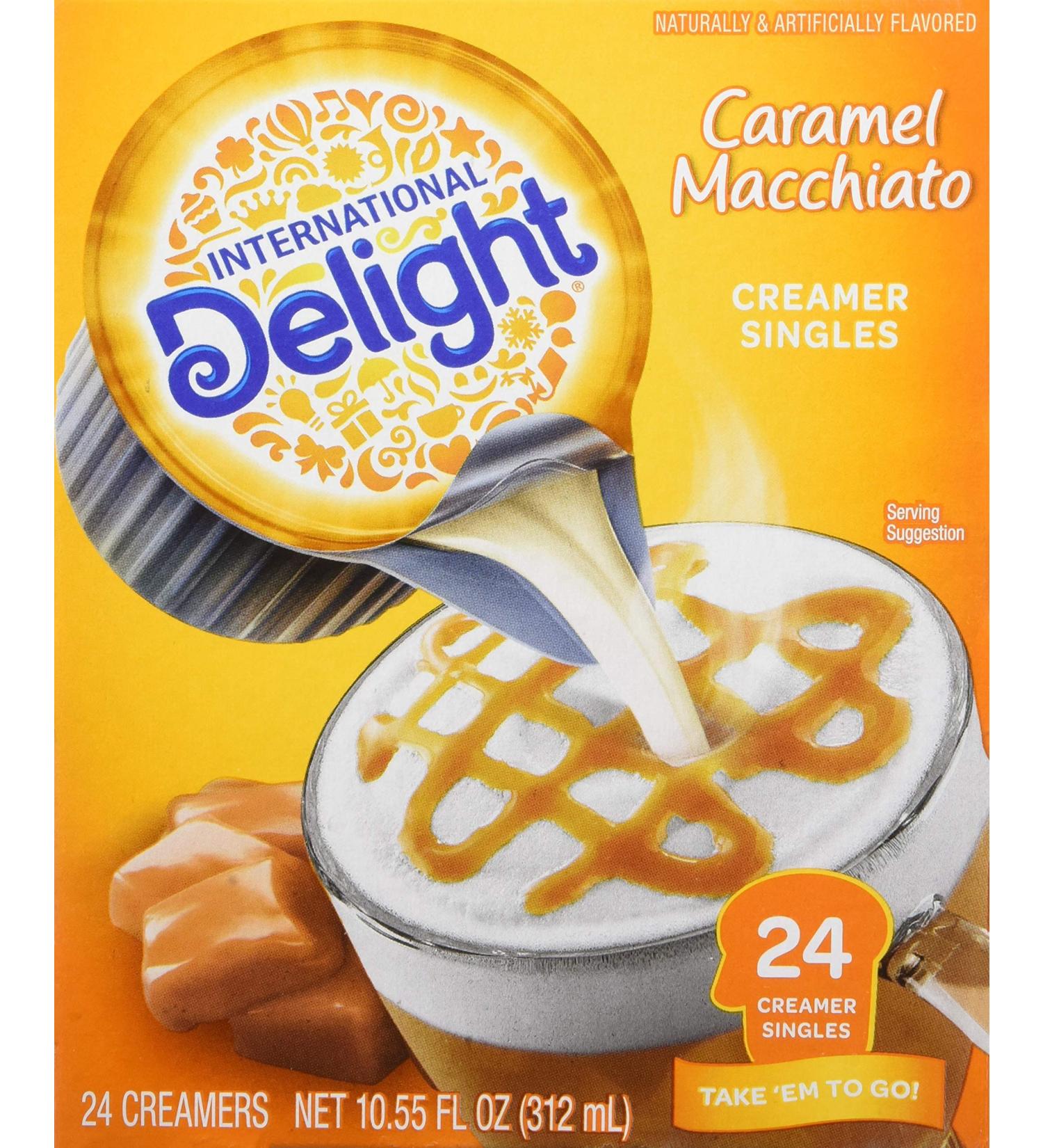 International Delight Caramel Macchiato 24-Count Creamer Singles (Pack of 3) by International Delight - Buy Online on GoSupps.com