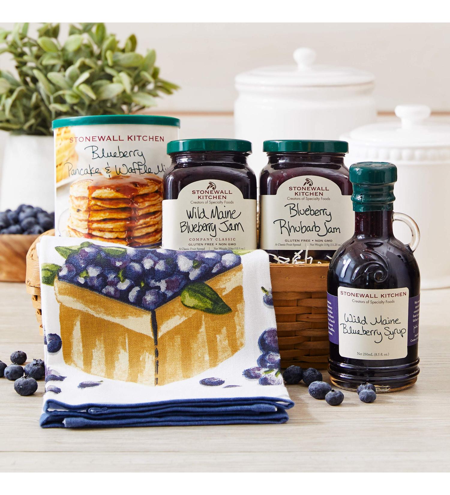 Stonewall Kitchen Blueberry Breakfast Gift (5 Piece) - Buy Online on GoSupps.com