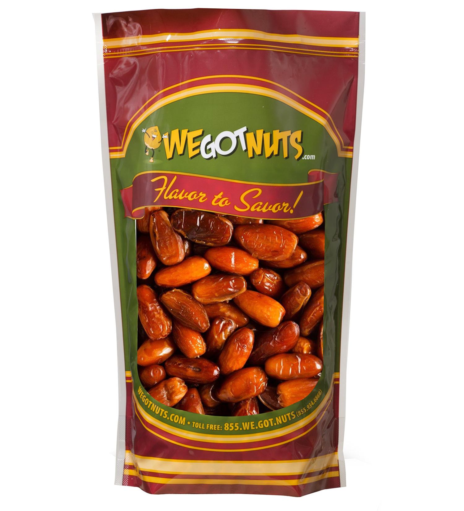 Buy Two Pounds of Pitted Dates | We Got Nuts - Fresh & Delicious! - Buy Online on GoSupps.com