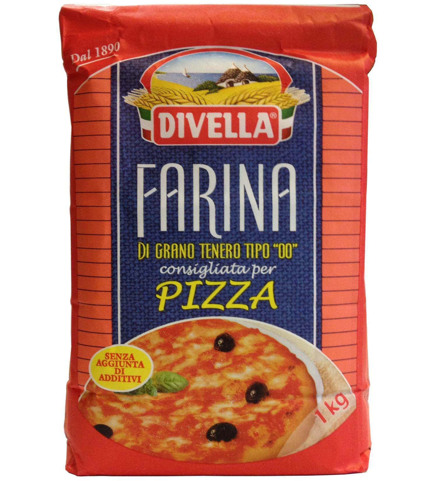 Divella farina di grano tenero tipo "00" per pizza kg 1 (082654) - Buy Online on GoSupps.com