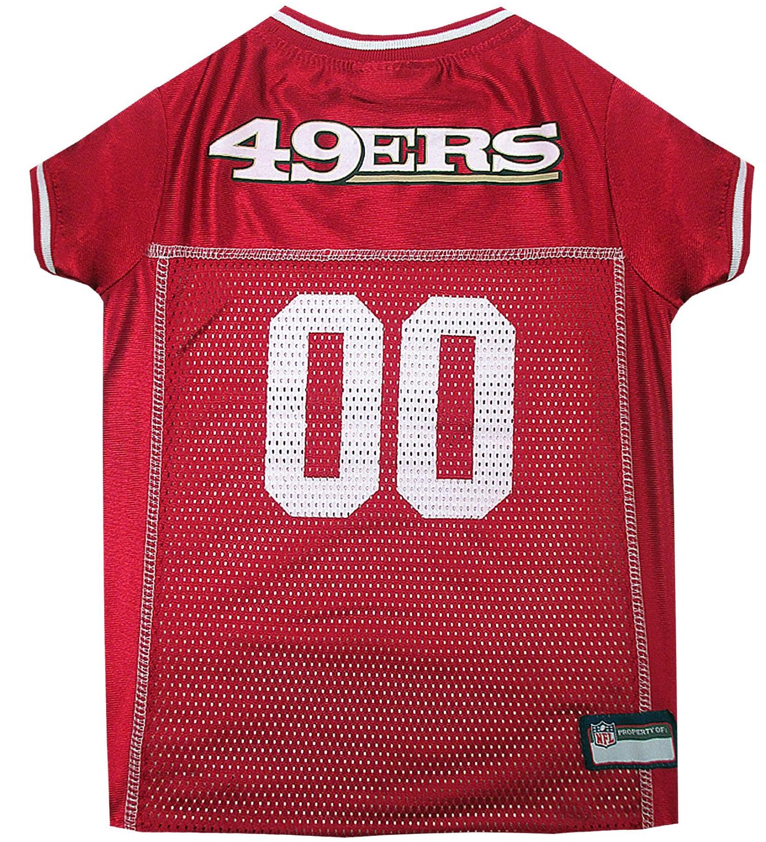 San Francisco 49ers NFL CHICAGO BEARS Mesh Jersey for Dogs and Cats - Red - Medium | Pets First Pet Supplies - Buy Online on GoSupps.com