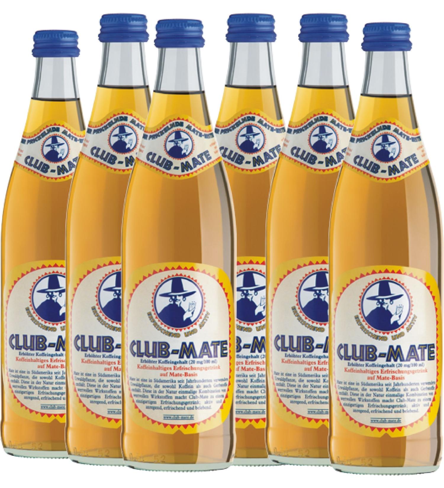 Club Mate 6 x 0.5L Club Mate tea bottles