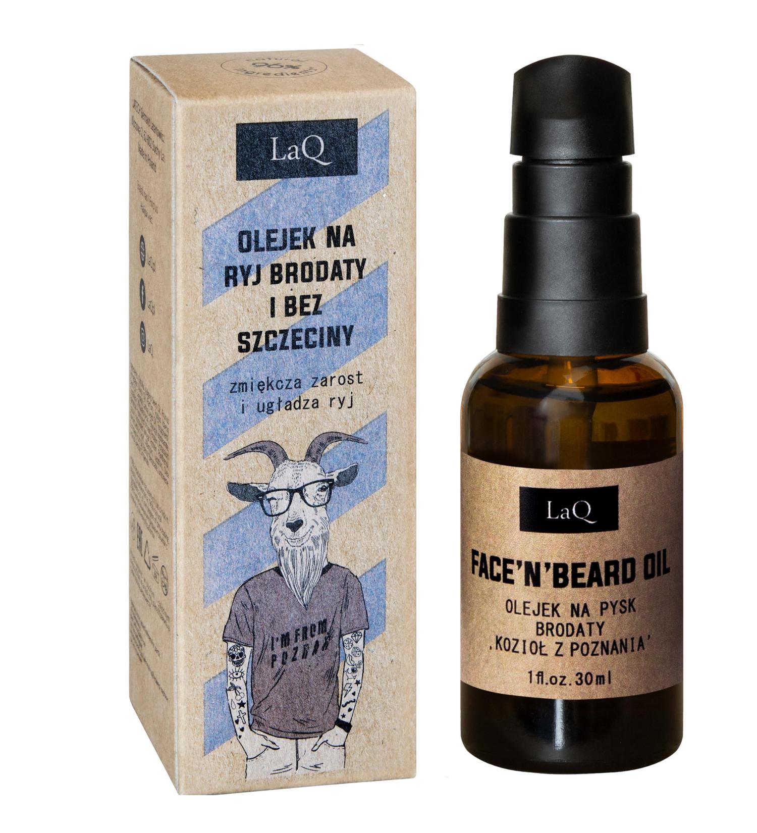 Huile apr s-rasage et barbe de ch vre