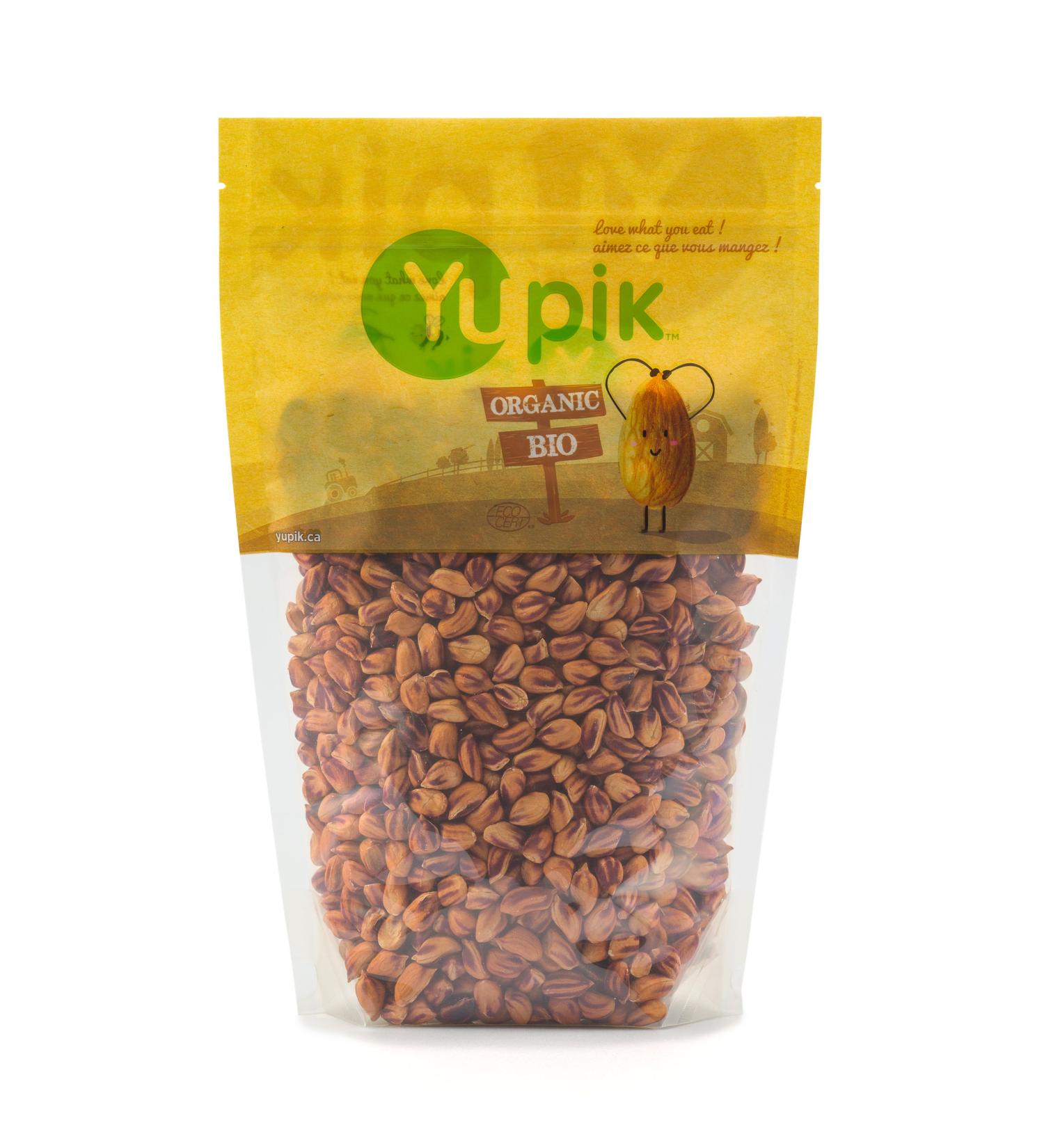Yupik Organic Wild Jungle Peanuts Raw 1 kg 6 Count Gluten-Free Crunchy Nuts Unroasted Unsalted With Skins Oil-Free Source of Fiber Protein Snacks Ideal for Baking & Cooking 6 kg - Buy Online on GoSupps.com
