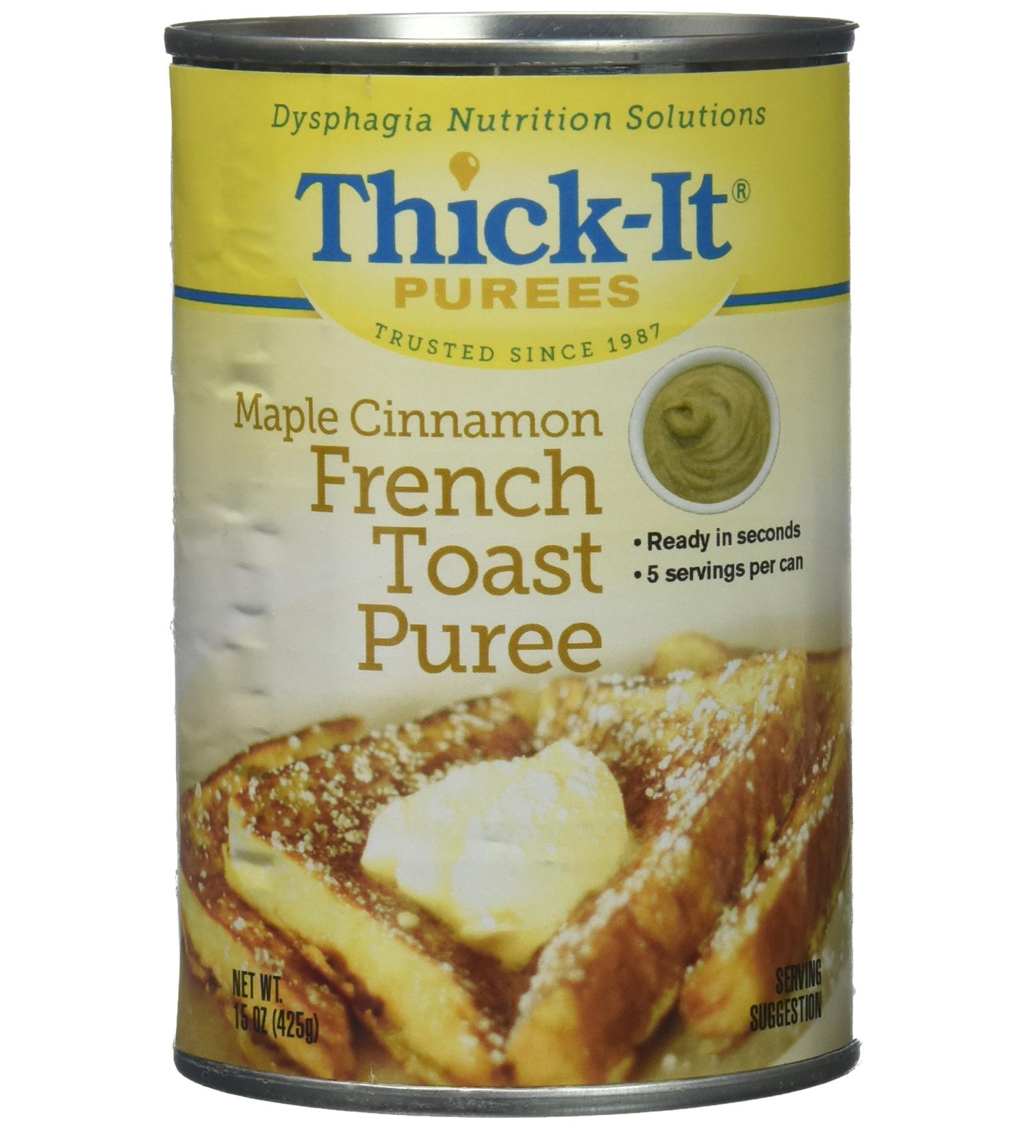 Thick-It Maple Cinnamon French Toast Puree 15 oz - 1 Can Pack - Buy Online on GoSupps.com