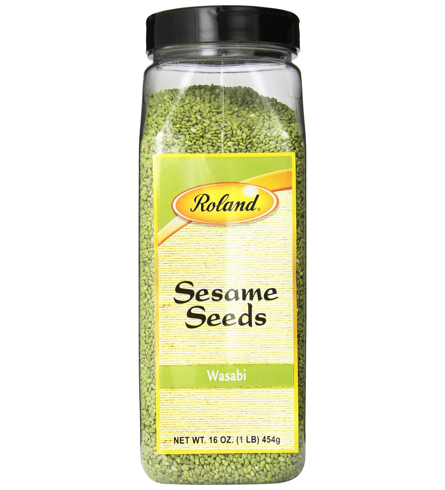 Roland Foods Wasabi Sesame Seeds 16oz - Specialty Imported Food - Buy Online on GoSupps.com