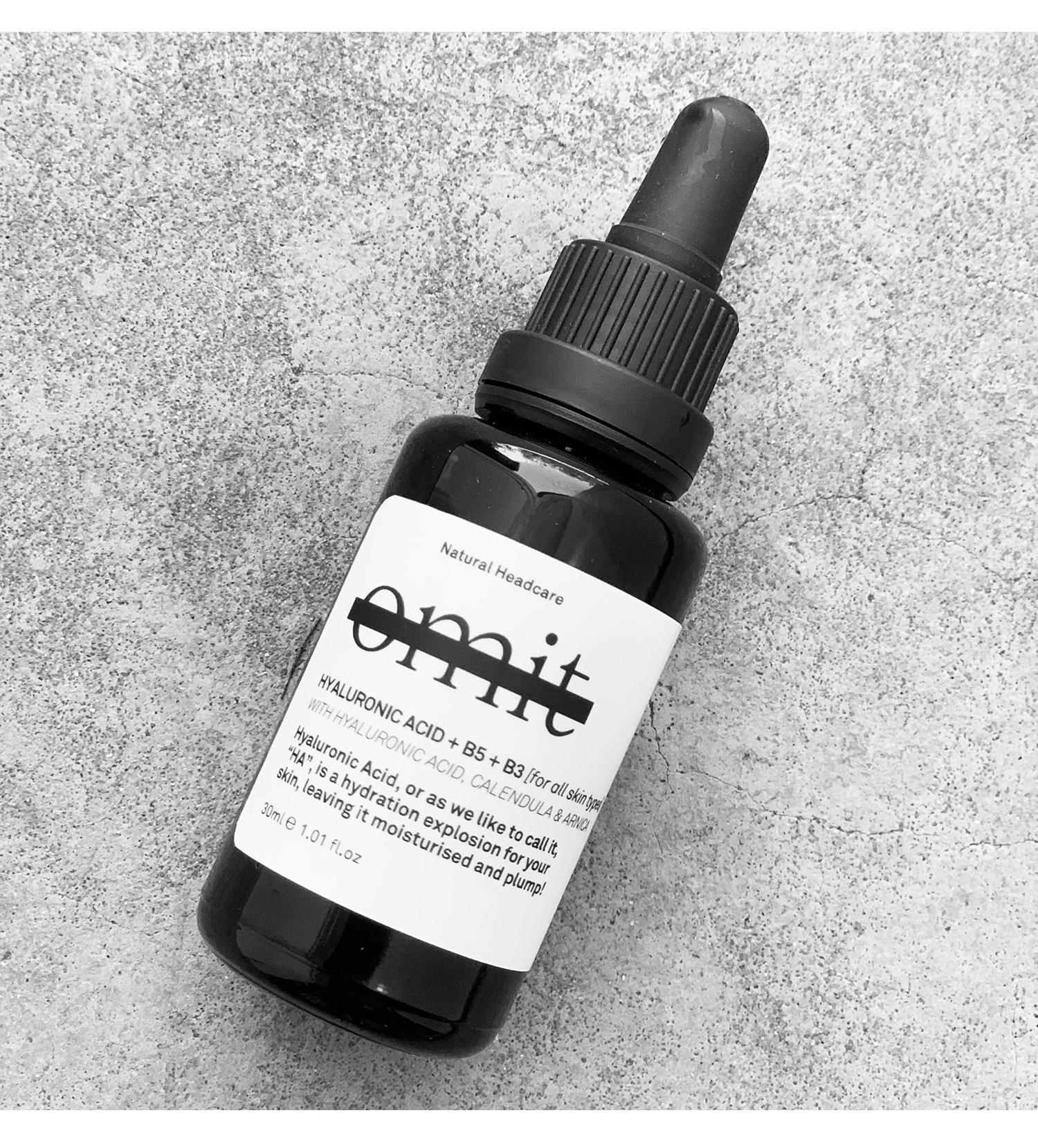 Buy Hyaluronic Acid + B5 + B3 Face Serum 30mL | Deep Hydration Anti-Aging Facial Serum for Dry & Sensitive Skin - Unisex Moisturizer - Buy Online on GoSupps.com