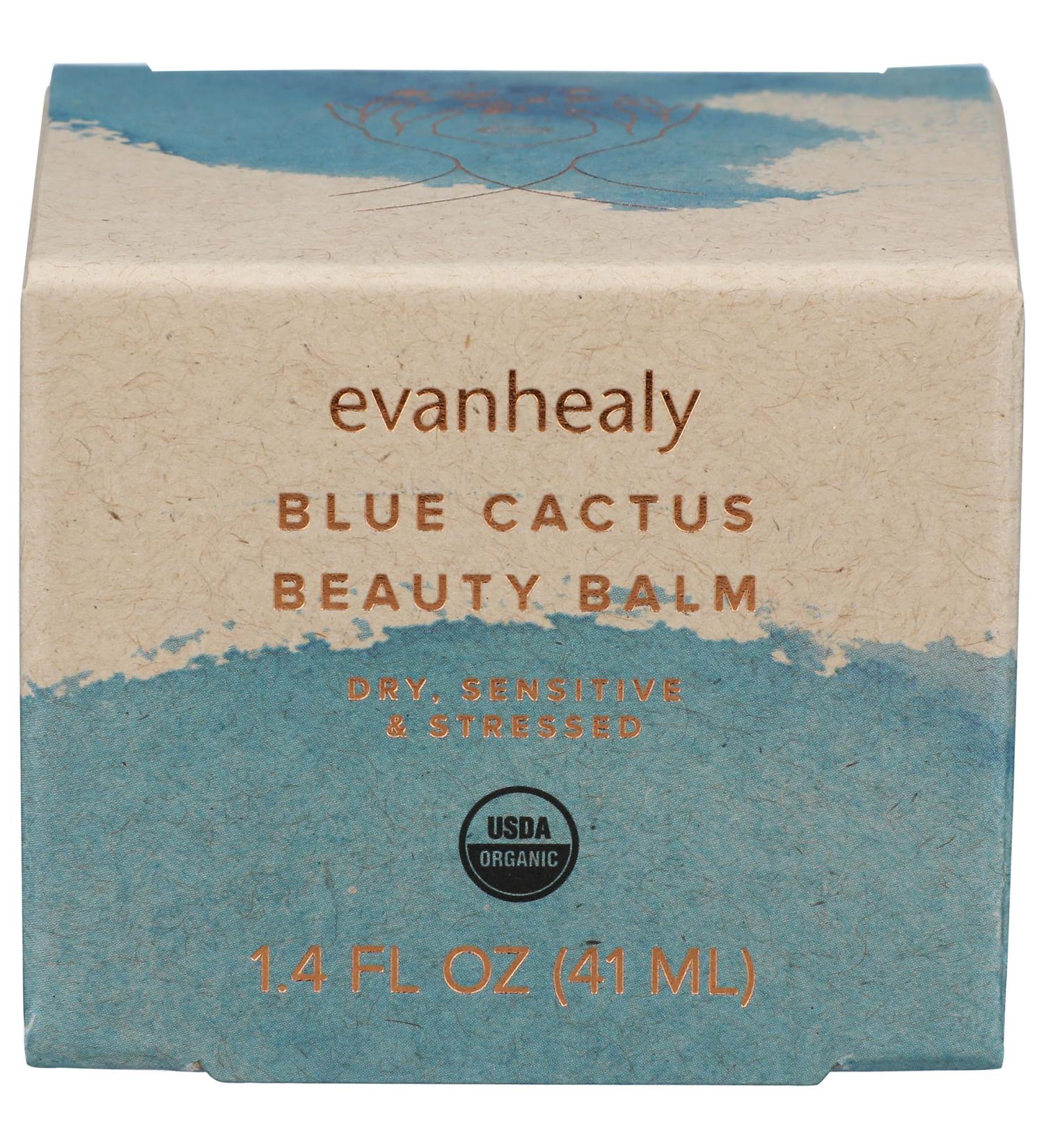 EVANHEALY Organic Blue Cactus Beauty Balm - 41 ML | Nourishing Skincare for All Skin Types | International Shipping Available - Buy Online on GoSupps.com