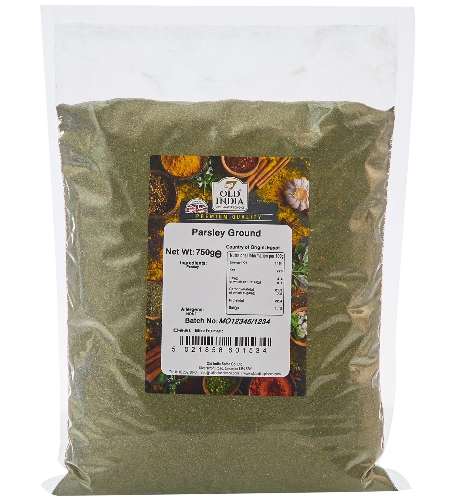 Old India Parsley Ground 750g - Premium Quality Spice for Authentic Flavors - Buy Online on GoSupps.com