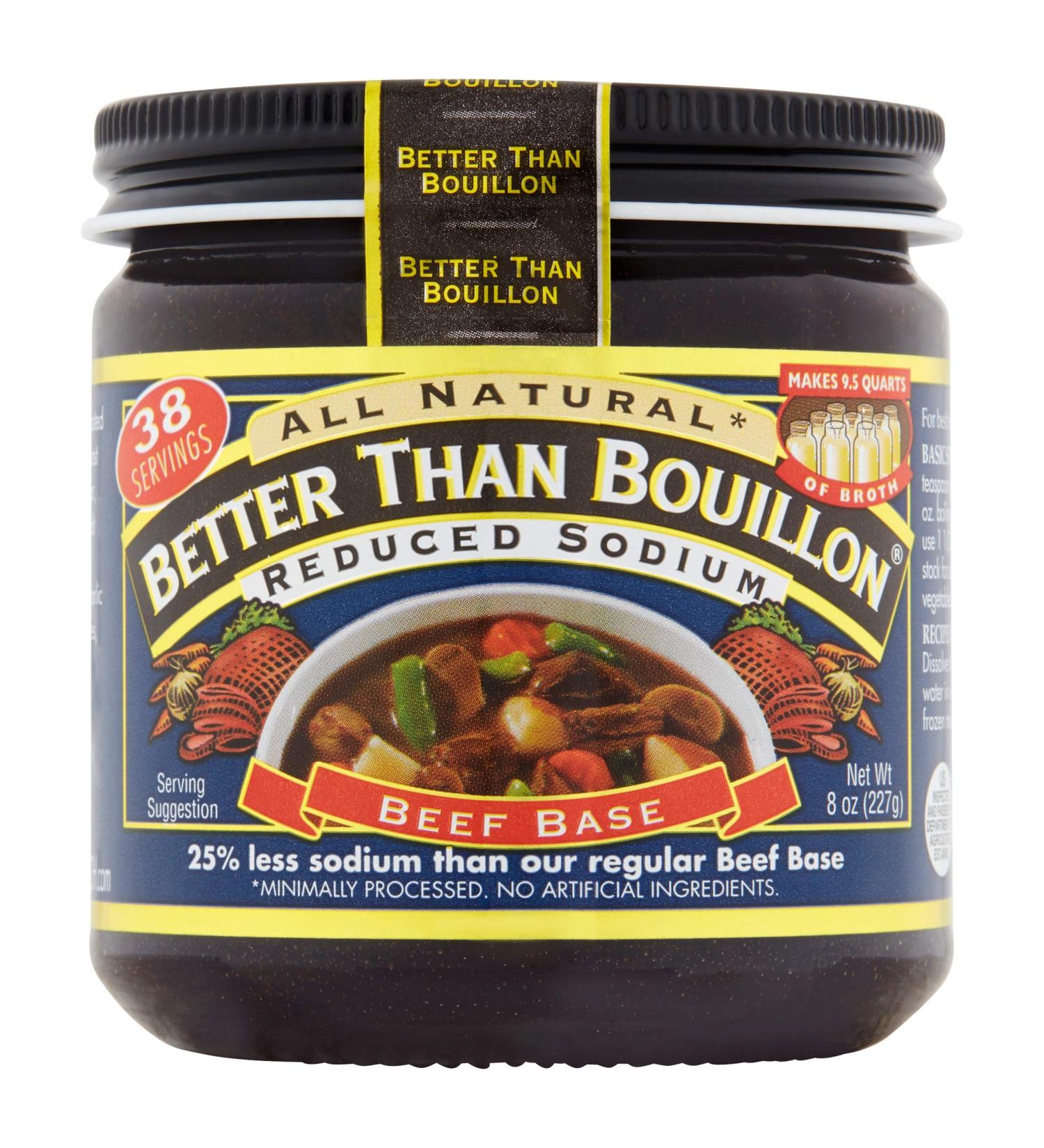 All Natural Reduce Sodium Beef Base 8oz - Buy Online on GoSupps.com