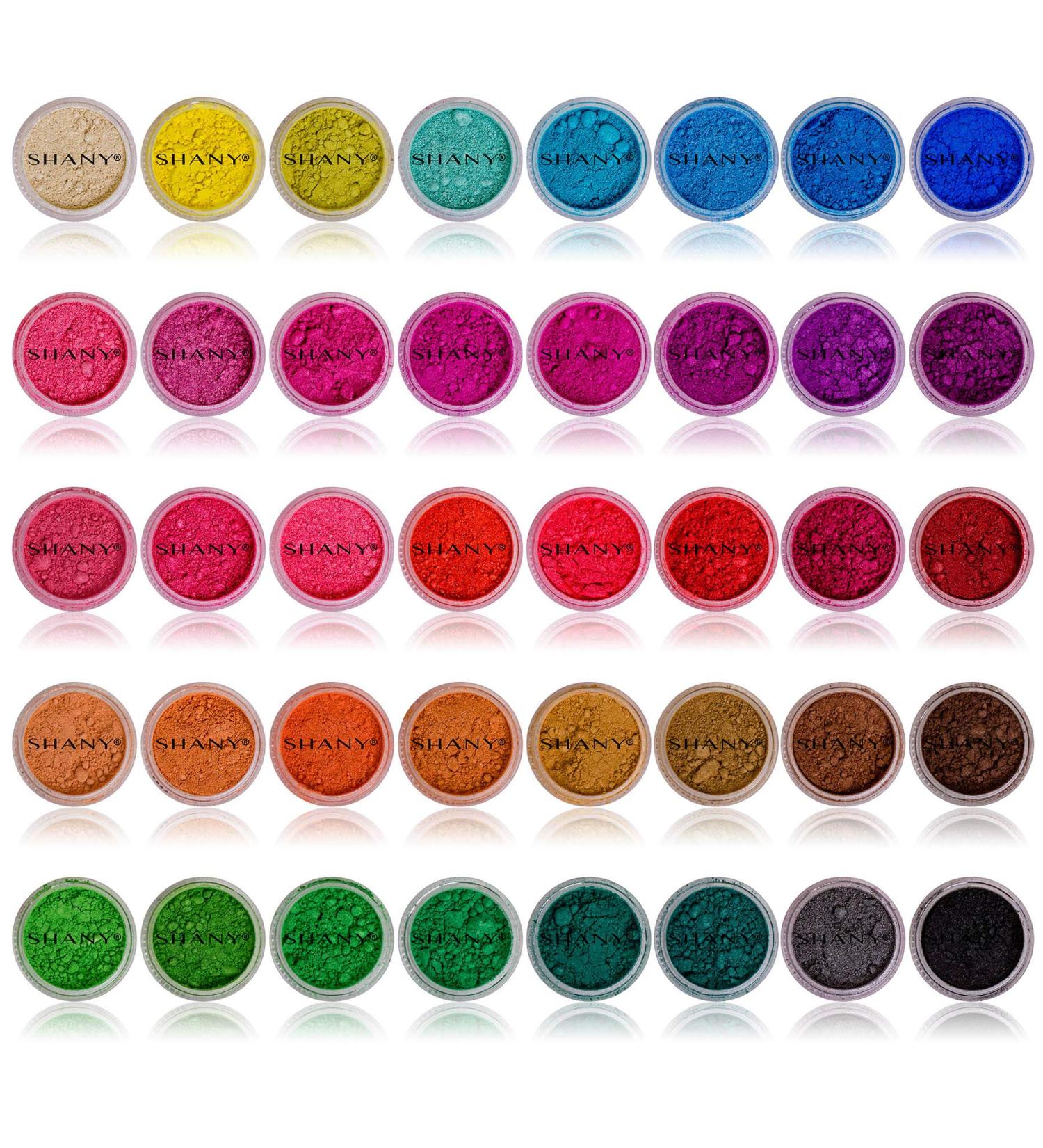 SHANY Eye Sparkle Loose Powder - 40 Color Eye Shadow Set - Buy Online on GoSupps.com