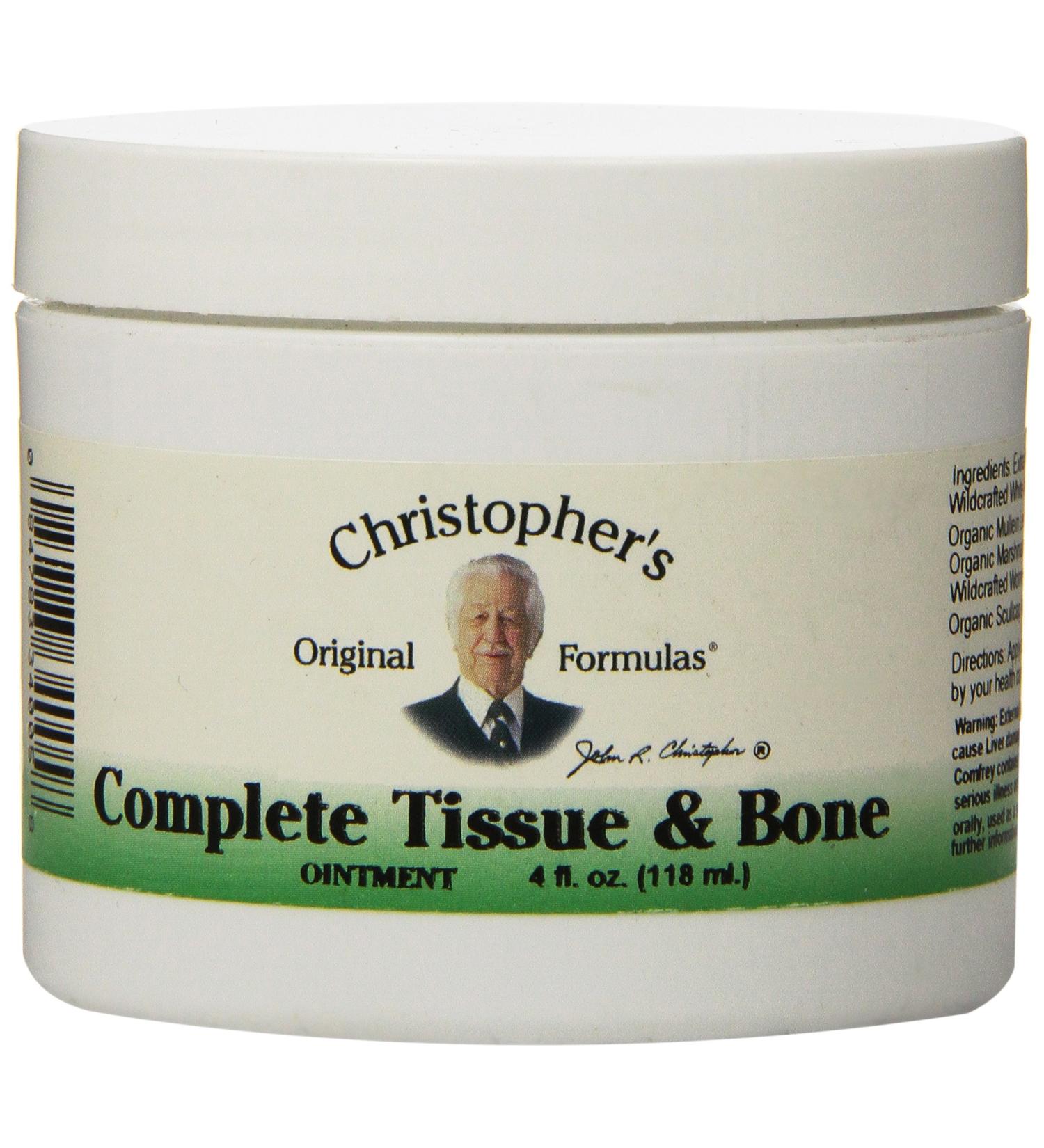 Complete Tissue & Bone Ointment - Christopher's Original Formulas 4 fl oz - Buy Online on GoSupps.com