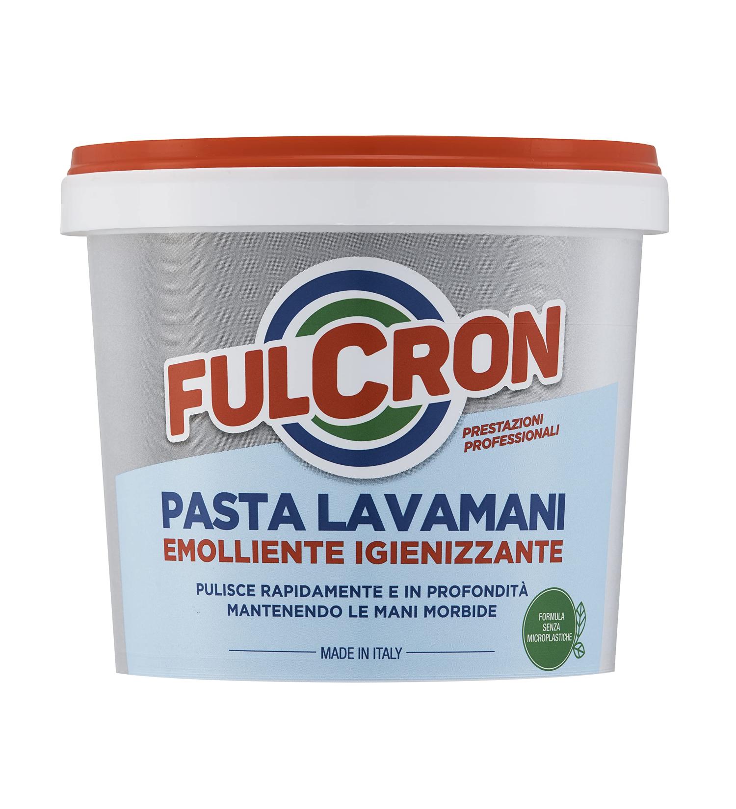 Fulcron Hand wash paste 750 ml emollient hand wash and detergent cleaning and degreasing power also ideal for removing difficult dirt industrial use - Buy Online on GoSupps.com