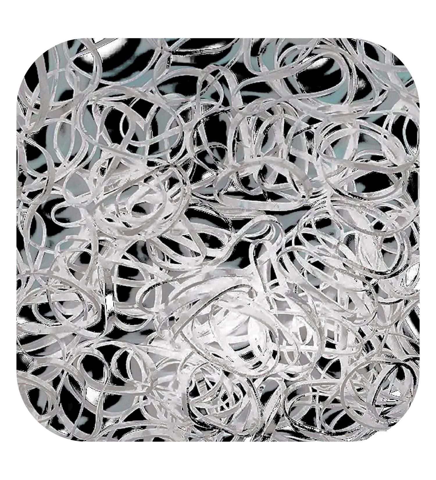 TYGA Store Pack of 1000 Mini Rubber Bands Soft Elastic Bands for Kids Hair Braids Ponytail Hair Pet Hairband Wedding Hairstyle and More (Clear (Extra Thick)) - Buy Online on GoSupps.com