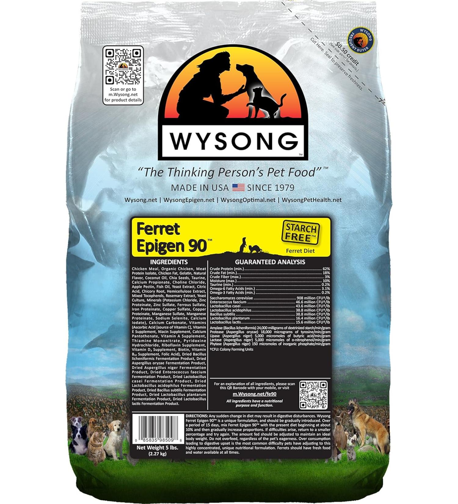 Wysong Ferret Epigen 90 - Brown - Chicken - Buy Online on GoSupps.com