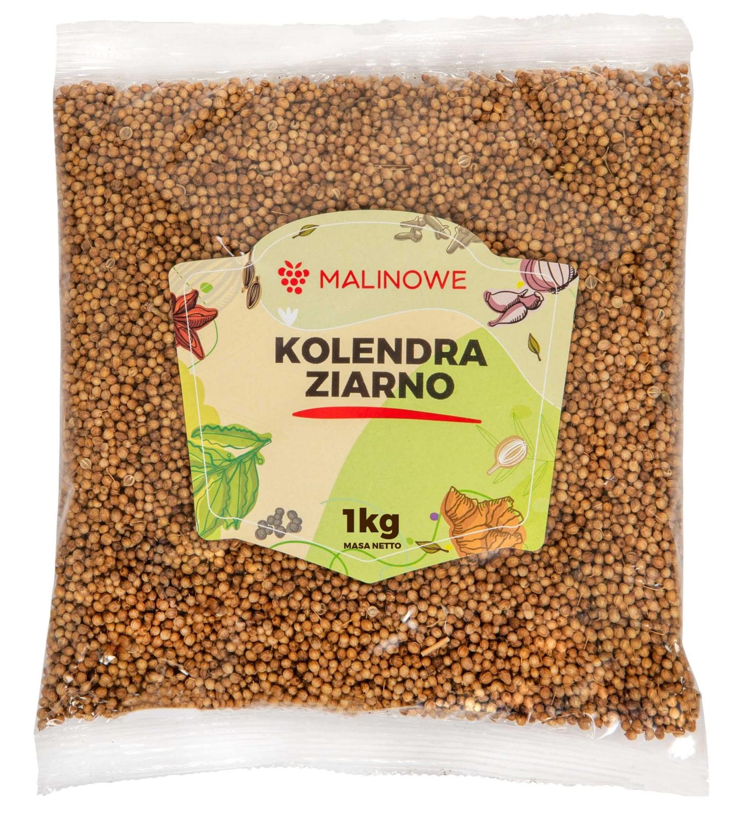 Buy Malinowe Whole Coriander Seeds 1kg | Premium Quality International Shipping - Buy Online on GoSupps.com