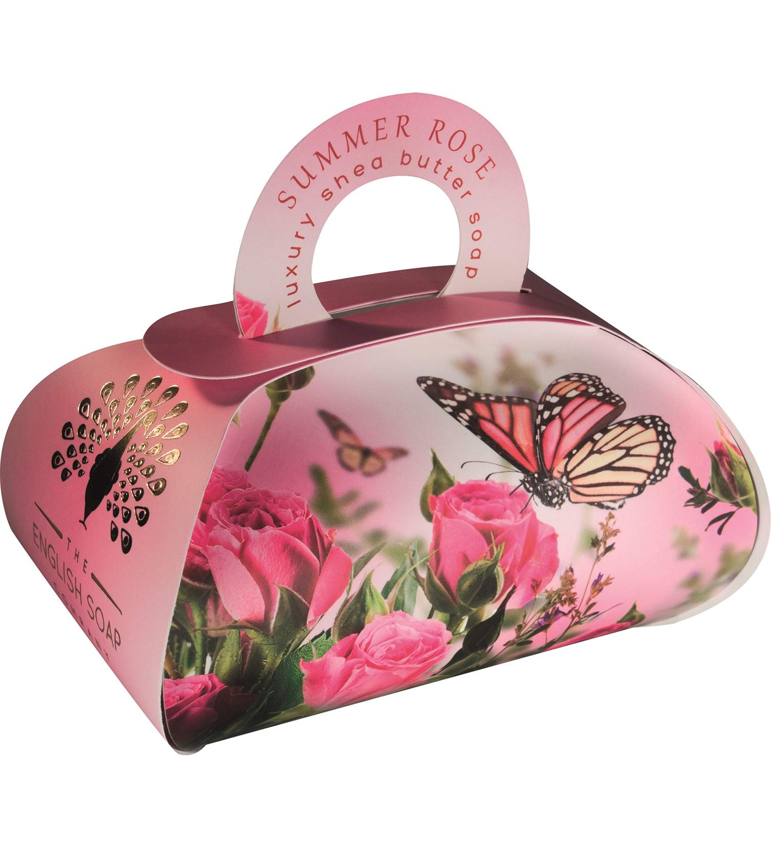 Buy The English Soap Company Large Gift Bag Bath Soap - Summer Rose 260g | International Shipping Available - Buy Online on GoSupps.com