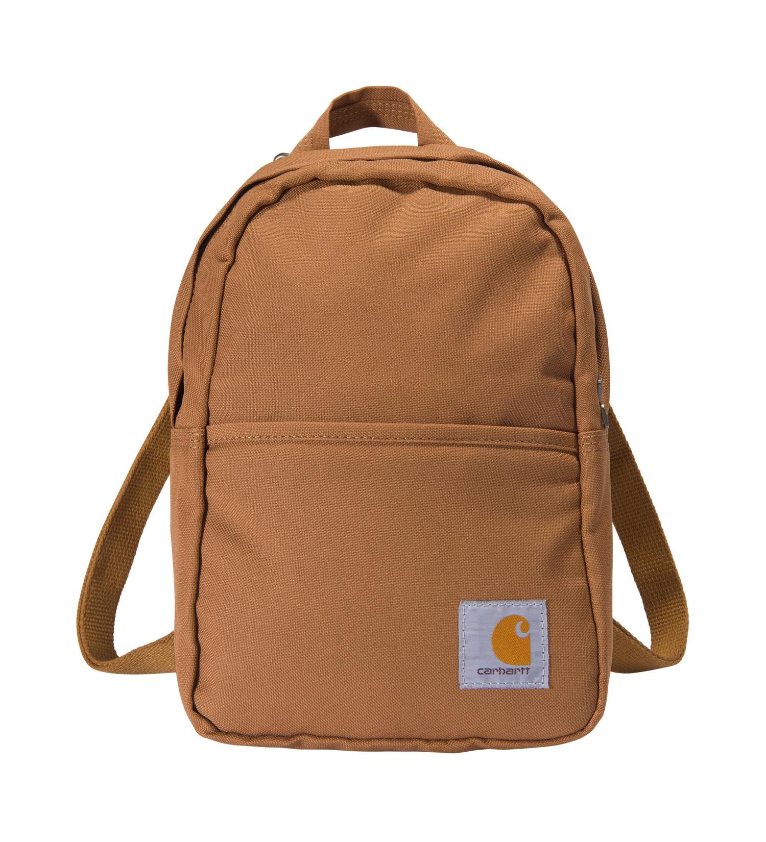 Carhartt Mini Backpack | Everyday Essentials Daypack in Brown for Men and Women - Buy Online on GoSupps.com