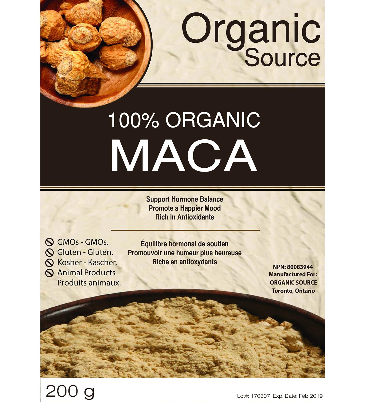Maca Powder supplement by Organic source