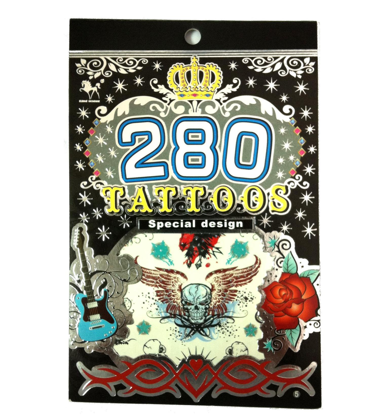 Tapp Collections 280 Temporary Tattoos - M1 Style: Trendy and Durable Body Art - Buy Online on GoSupps.com
