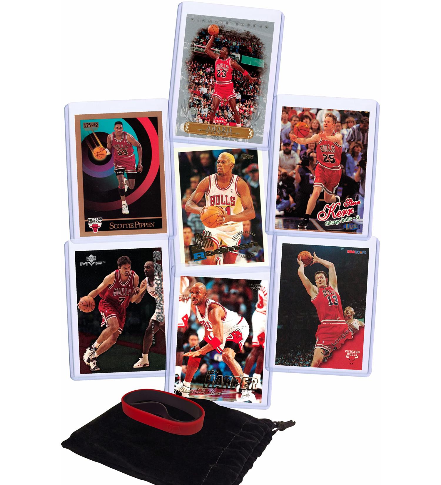 Chicago Bulls 1997-98 Finals Team Gift Pack - Michael Jordan, Scottie Pippen, Dennis Rodman & More - Buy Online on GoSupps.com