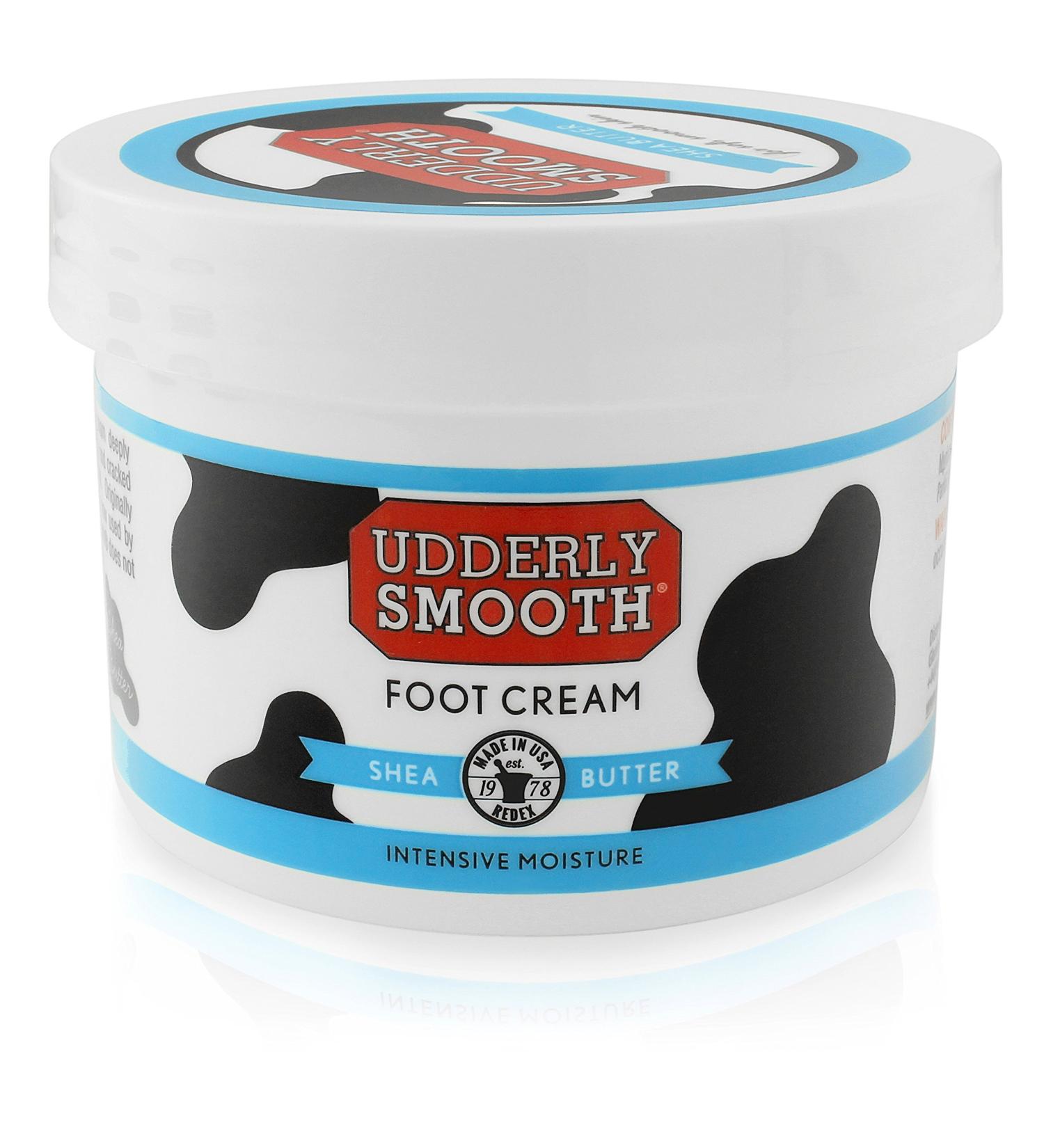 Udderly Smooth Shea Butter Foot Cream 8Oz Each