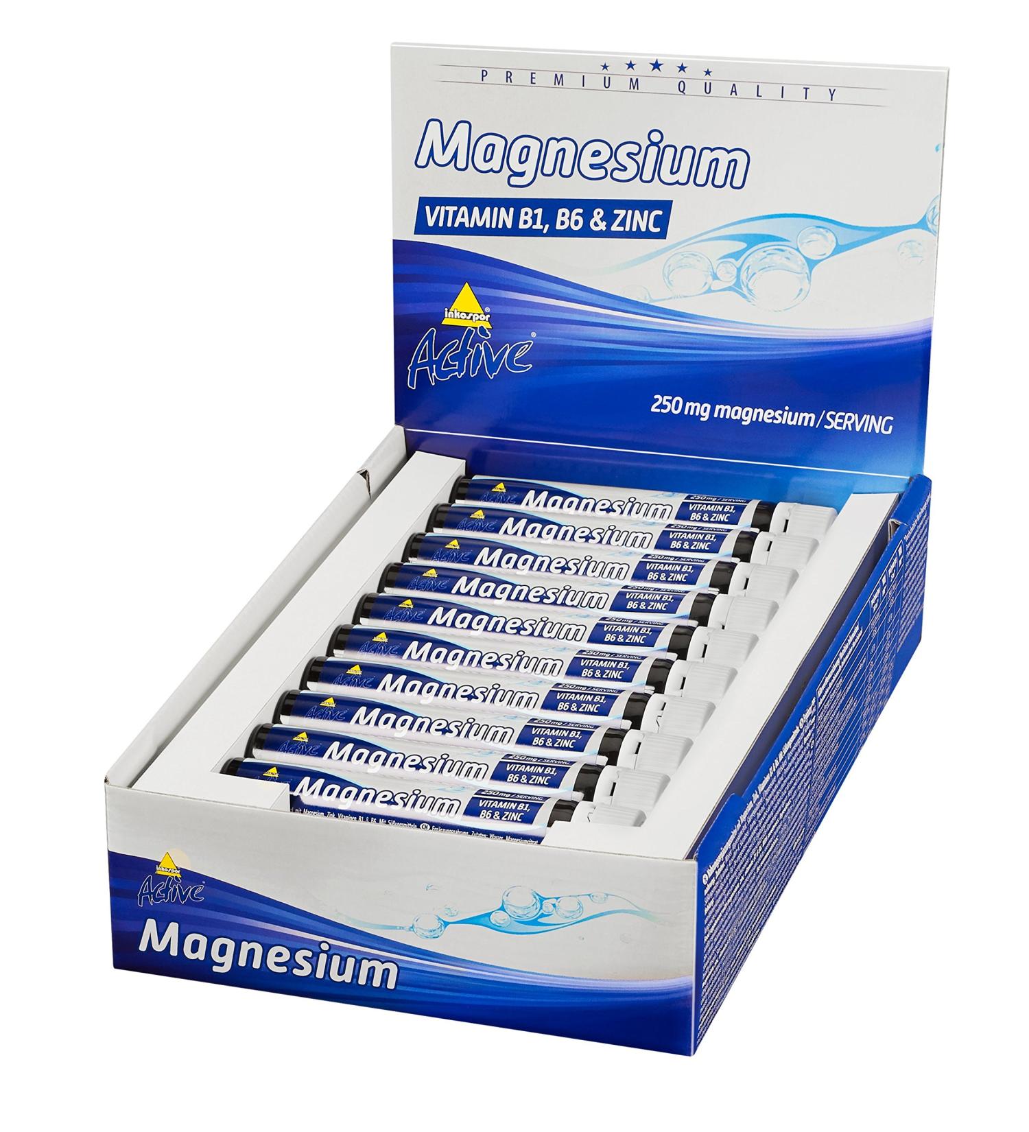 Buy InkoSpor Magnesium Ampoules - 20 x 25ml | Premium Dietary Supplement - International Shipping Available - Buy Online on GoSupps.com