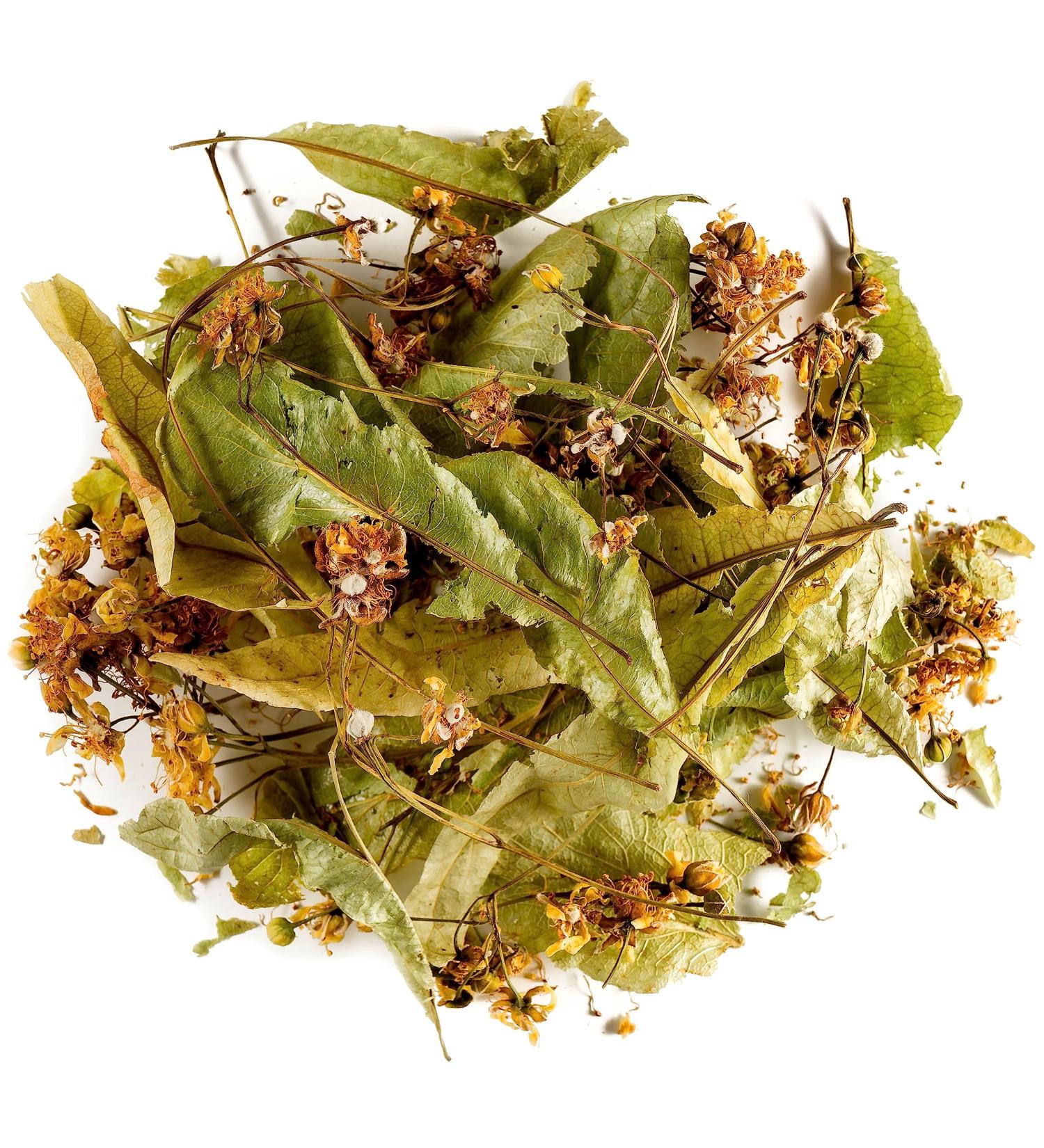 Linden Blossom Organic Tea - Tilia Flower Tea 100g | Buy Premium Organic Linden Tea Online - Buy Online on GoSupps.com