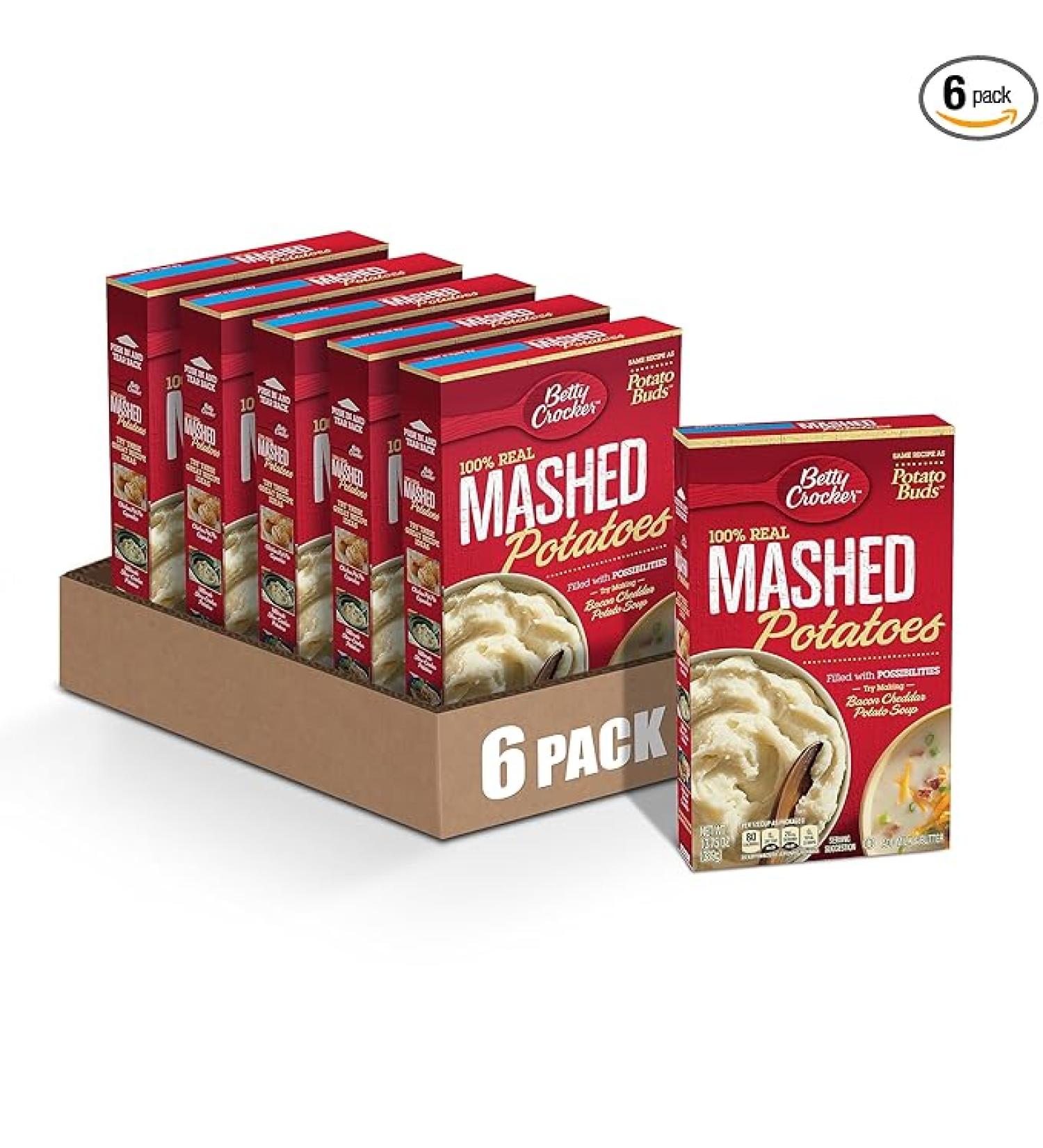 Betty Crocker Gluten Free Potato Buds Potatoes 13.75 oz (Pack of 6) - Buy Online Now! - Buy Online on GoSupps.com