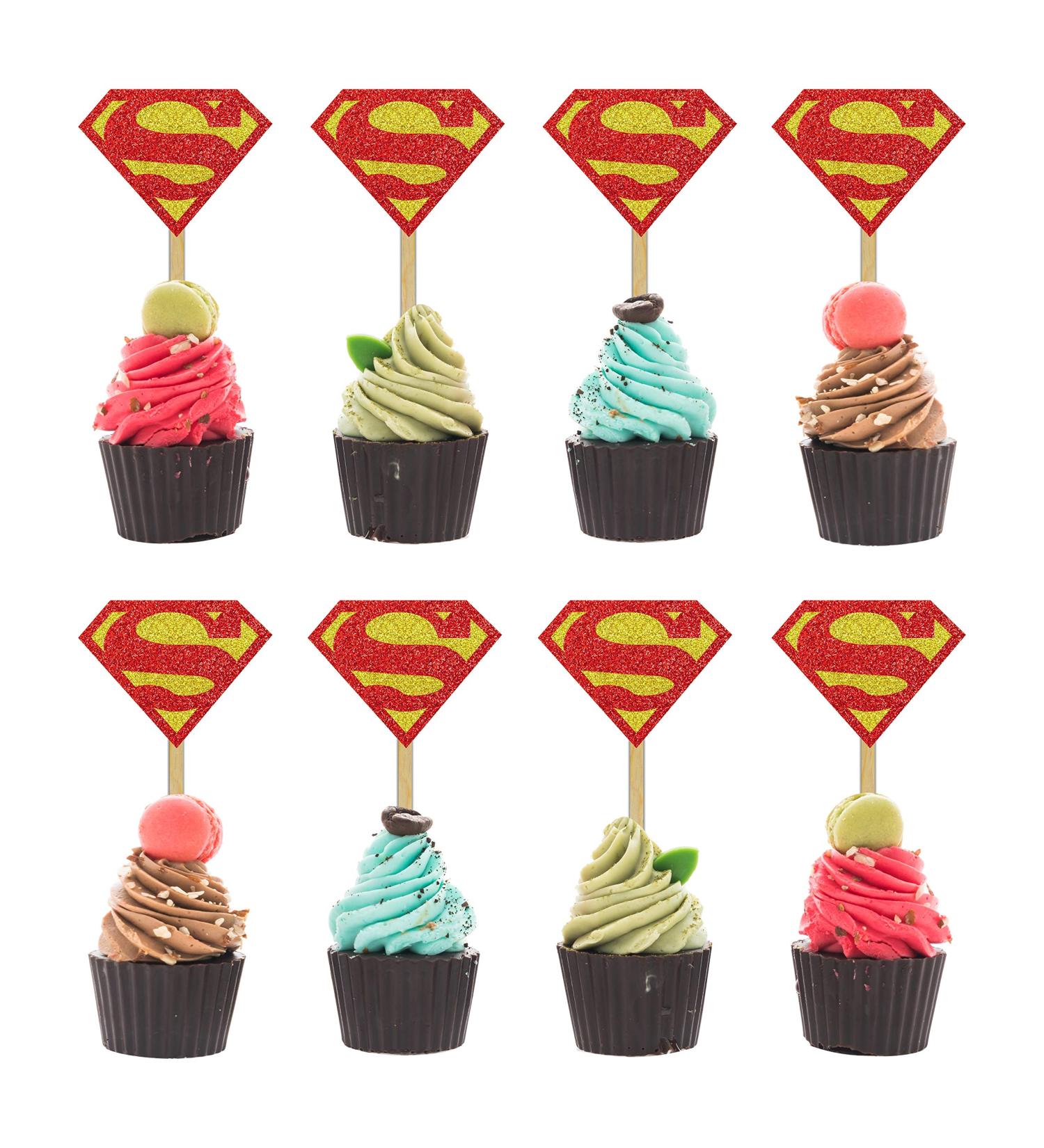 Seyal Suprman Cupcake Topper Superman Cupcake Topper - Buy Online on GoSupps.com