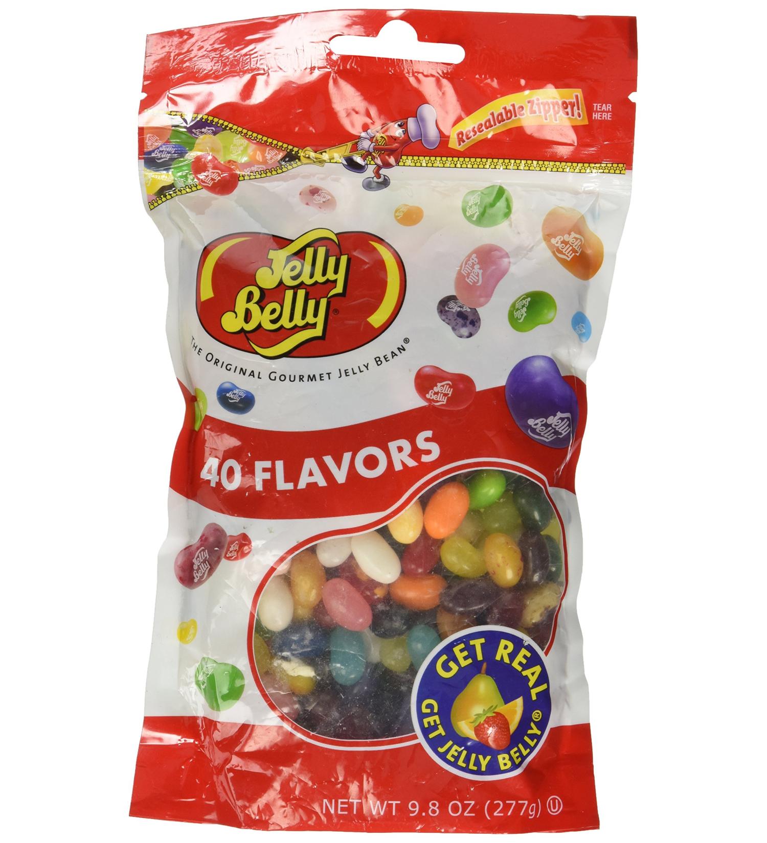 Jelly Belly Jelly Beans Assorted Flavors 9.8 oz - 40 Flavors - 1 Pack - Buy Online on GoSupps.com