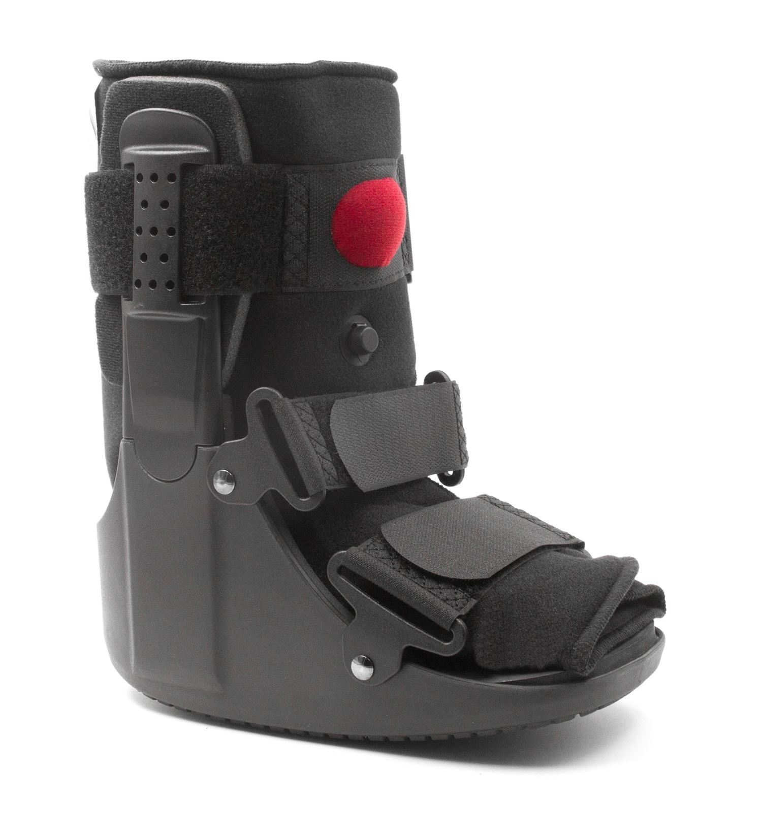 MARS Wellness Premium Short Air Cam Walker Boot - Large | Ankle/Foot Stabilizer for Men or Women | Fracture & Sprained Ankle Support - Buy Online on GoSupps.com