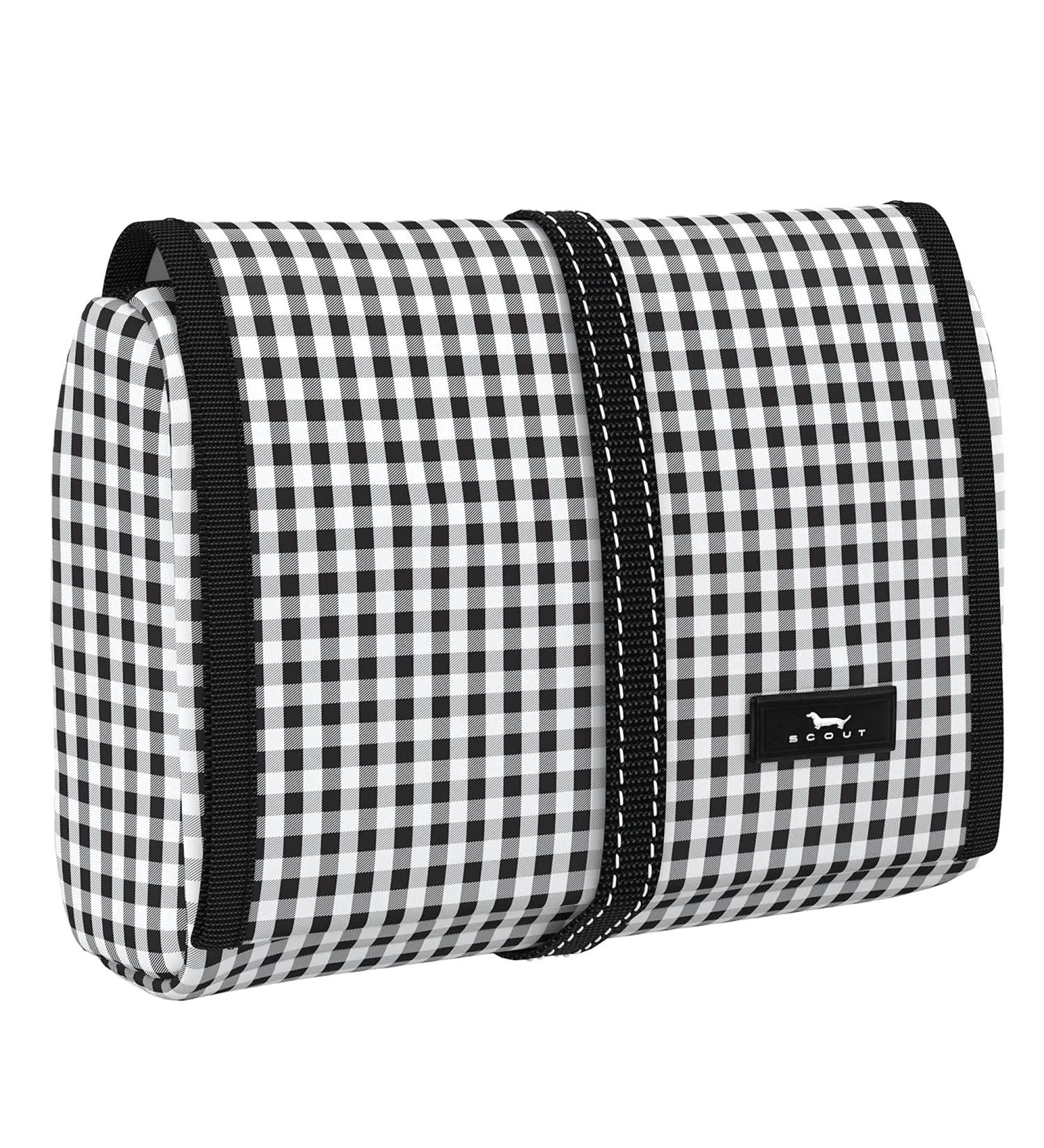 SCOUT Beauty Burrito Hanging Toiletry Organizer - 3 Compartment Cosmetic Bag by David Checkham - Buy Online on GoSupps.com