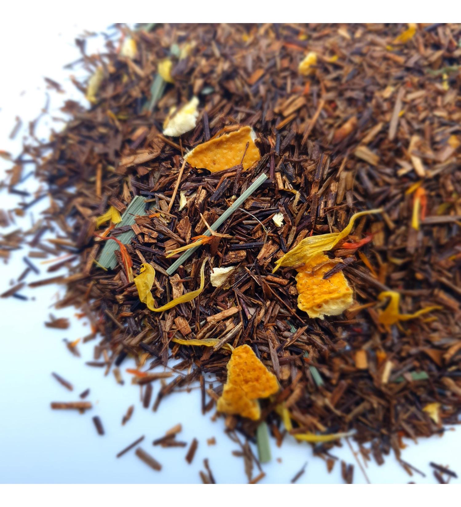 Rooibos tea - South African - 100G - Lemon grass/Orange flavour - Pilgrim s Rest - Caffeine-free - Buy Online on GoSupps.com